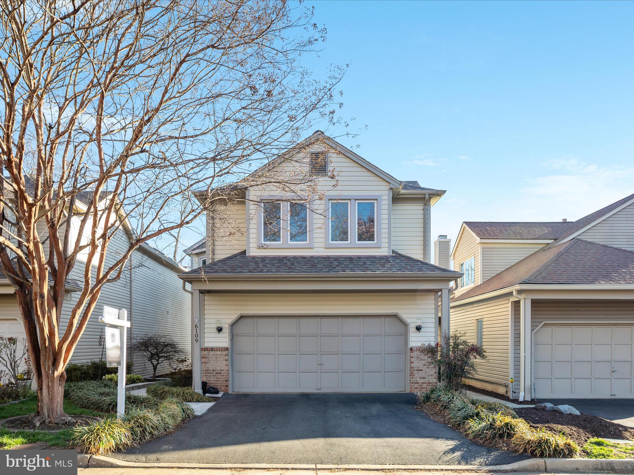 Welcome to this Beautiful , Meticulously Maintained, Move-in Ready Contemporary, Single-Family Home. This spacious  Residence offers 3 bedrooms, 3.5 Baths. *** All 3 Bedrooms are Large enough to Accommodate a King Sized Bed without taking over the Room.*****
Bedroom Level Upstairs Laundry with new Oversize Washer and Dryer (2023) The Kitchen has Beveled Granite Countertops, Gas 5 Burner Cooktop, Stainless Steel Appliances, Refrigerator, Dishwasher, Oven and Microwave (2017).  Water Heater (2018). All Windows replaced (2022) High Efficiency Windows, All Exterior and Interior Doors replaced 2023, New Trex Deck (2023) and Gray Travertine Patio and Stairs ( 2020). New Ceiling Fans (2022). New Guardian Home Security System with Carbon Monoxide Alarm (2025).
Property features Custom Cabinetry in the Kitchen and all Bathrooms, with a Spa-like Primary/Master Bedroom Suite with Cavernous, Walk-in Closet with Custom Closet Organizers, Tray Ceiling and Hardwood Flooring throughout most of the Home. Additional amenities include Walk-out Basement with Wet Bar, Fireplace, access to Private  Shaded Travertine Patio that backs to Woods. Basement includes Bonus Flex Room and ample Storage/Utilty Room. Main Level Bonus Flex  Room and Basement Bonus Flex Room suitable for use as an Office, Workout Room or possible Guest Rooms. The home also boasts recent updates to the roof, windows, and systems.
 The property is situated on a 3,588-square-foot lot and includes a two-car attached garage. Low Maintance Lawn that backs to a Paved Fitness Trail and Woods. 10 minute walk to the VRE and the 18L Bus to the Pentagon is only a Block away.