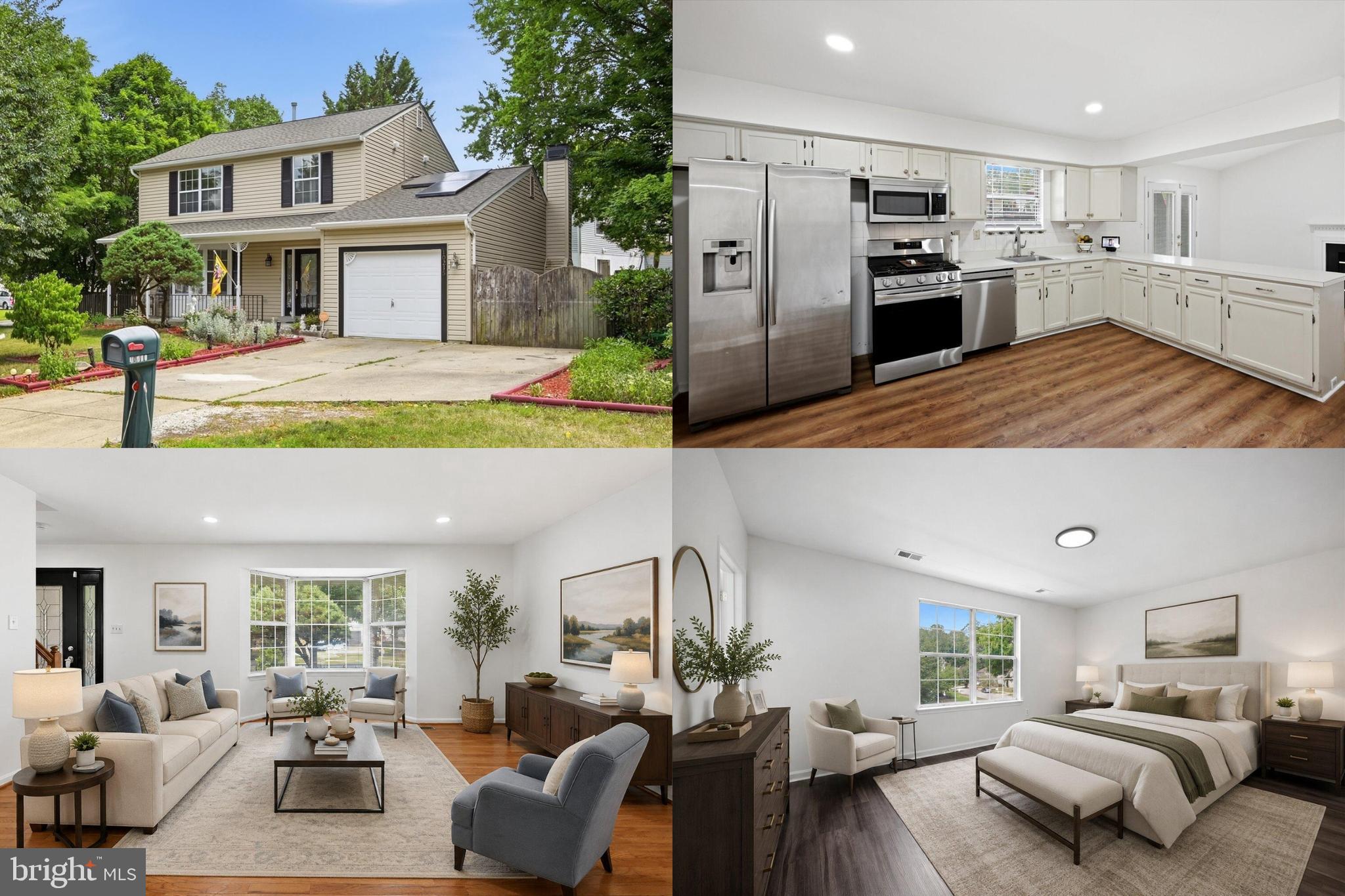 Comfort, flexibility, and convenience come together in this thoughtfully designed home featuring three finished levels and a peaceful Cheltenham setting on a spacious corner lot. Located on Terraco Place — a quiet non-through street with minimal traffic limited primarily to neighborhood residents — the setting offers an added sense of privacy and tranquility rarely found in such a convenient location. From the inviting front porch to the expansive interior living areas, the home offers an effortless flow for both everyday living and entertaining. The kitchen features stylish counters, stainless steel appliances, and a breakfast bar that creates a natural gathering space for meals, conversation, and connection. Upstairs, you’ll find three spacious bedrooms, including a comfortable primary suite, while the home’s 3.5 bathrooms provide added functionality with a bathroom conveniently located on every level. The fully finished walk-up basement offers valuable additional living space that can easily adapt to a variety of needs, including a media room, home office, fitness area, guest suite, or recreation room, with direct access to the backyard for added convenience and flexibility. One of the home’s standout features is its direct connection to nature and outdoor recreation — simply walk to the end of the street and enter directly into Cheltenham Woods Park, where scenic wooded trails, natural tributaries, and peaceful green space create a beautiful outdoor escape. Nearby tributaries flow directly into Piscataway Creek, adding to the area’s scenic beauty and natural charm while providing the perfect setting for morning walks, jogging, biking, birdwatching, or simply relaxing outdoors. The large corner lot offers added privacy, extra outdoor space, and a fully fenced rear yard ideal for entertaining, pets, gardening, or enjoying quiet evenings at home. Additional recent updates provide peace of mind, including a new roof installed in 2025 and updated HVAC system and water heater replaced in 2024. With three finished levels, generous living spaces, modern system updates, and a location that blends suburban comfort with convenient access to shopping, dining, parks, commuter routes, and major employment centers throughout the Washington metropolitan area, this property offers the perfect place to relax, host, and enjoy the next chapter. Photos may be virtually staged.