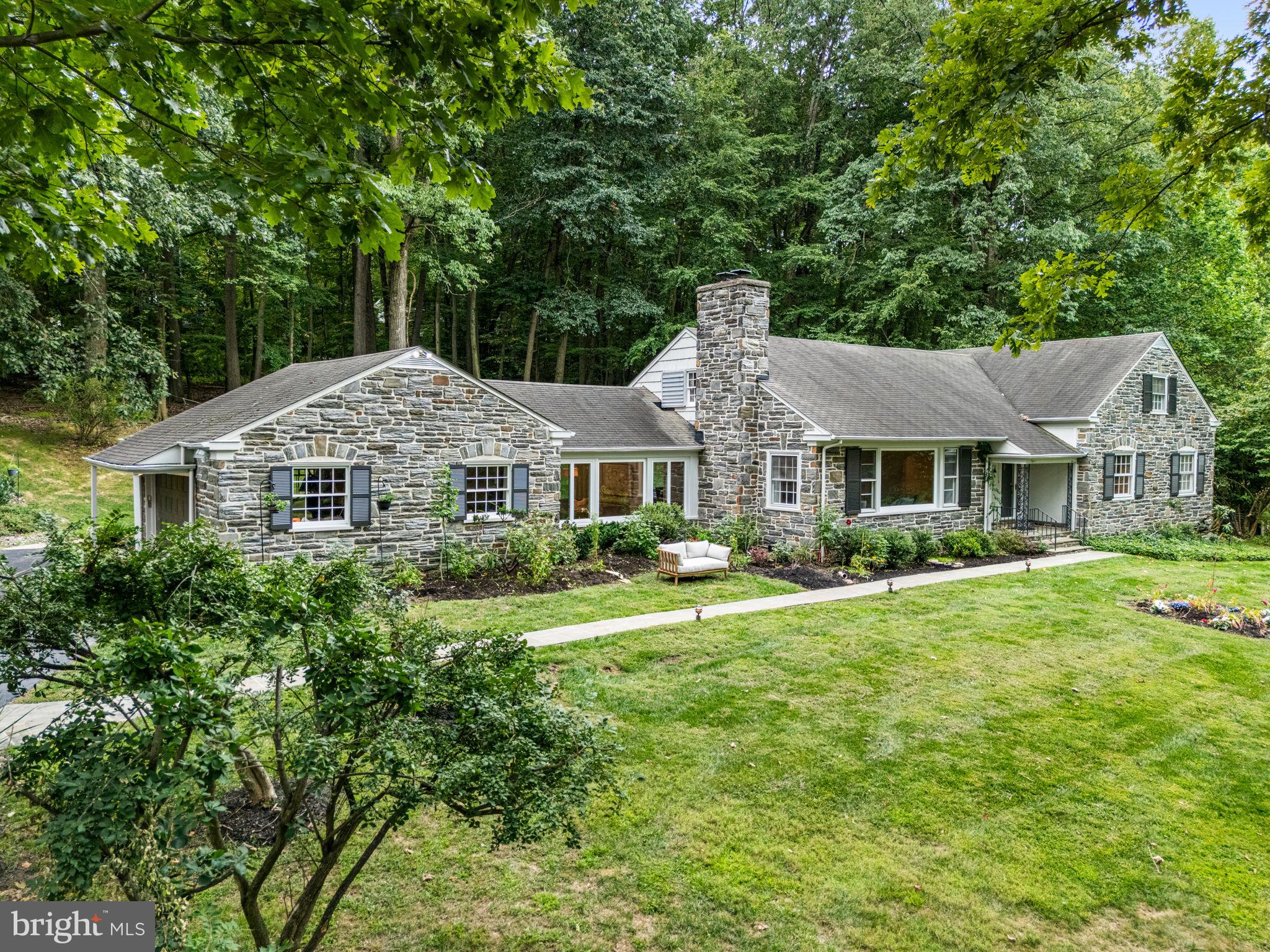 A private family oasis on the prestigious Pugh Road!

Your search for the perfect family home in the award winning T/E School District ends here. Setback on 1.7 acres in desirable Tredyffrin Township, this residence offers a unique blend of privacy, comfort, and convenience. From the front lawn, take in unforgettable sunsets that make every evening feel like a retreat. You're  just minutes from it all: downtown Wayne, King of Prussia Mall, Gateway Shopping Center, and endless dining and shopping along Route 30. Commuting is effortless, with quick access to 202, I-76 and beyond as well local public transportation. You cant beat the location!

Inside, you’ll find a home that balances elegance with everyday ease and endless potential. A natural light filled family room, anchored by a cozy fireplace, frames stunning views of the surrounding landscape. With 5 spacious bedrooms and 4.5 baths throughout, there’s room for everyone to live and grow. The first floor offers 2 large bedrooms each with an attached bathroom and upstairs you will find the remaining three bedrooms and two full bathrooms. The thoughtfully designed kitchen is both functional and inviting, perfect for casual family meals or hosting friends. The expansive lower level basement provides outstanding potential for a gym, recreation room, or customized living space. 

Don't miss the opportunity to own a home where privacy, convenience, and natural beauty all converge. This property is truly a must see to appreciate and an experience beyond words!