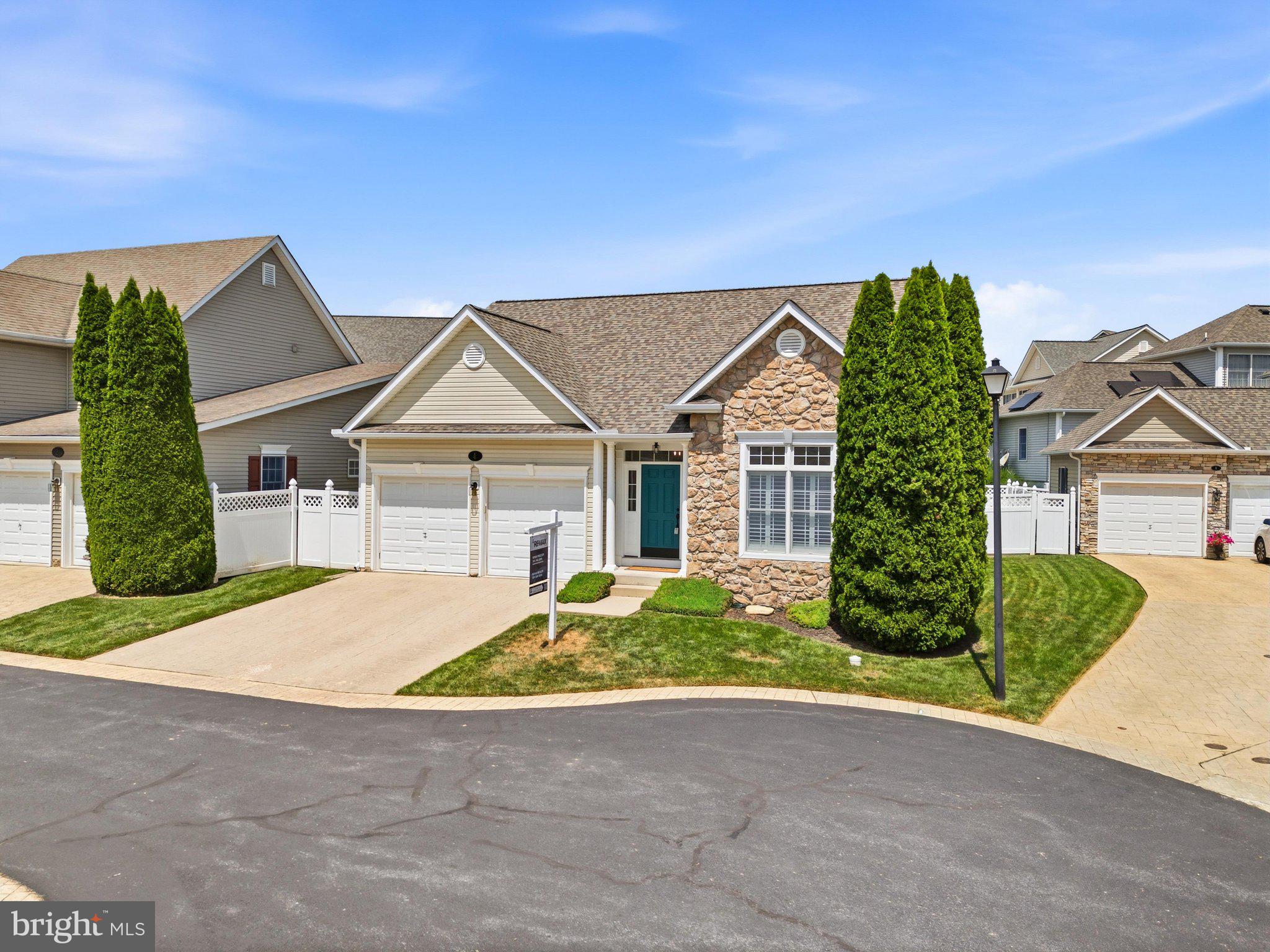 Welcome home to 4 Lamar Lane, a beautifully updated Admar-built rancher tucked away at the peaceful back of the highly sought-after Foxfield 55+ community in Middletown. Thoughtfully designed for easy living and filled with warmth and charm, this move-in ready home offers the perfect blend of comfort, convenience, and low-maintenance living.

A covered front porch welcomes you home, while the level-access ramp from the two-car garage provides added ease and accessibility. Inside, you’ll find 1,359 finished square feet on the main level featuring two spacious bedrooms, each with its own private ensuite bath, plus main-level laundry for true one-level living.

The heart of the home is the beautifully remodeled kitchen, complete with new cabinetry, countertops, and propane-fueled gas cooking. The inviting living room offers a cozy propane-fueled gas fireplace, creating the perfect space to relax or gather with friends and family. Recent updates throughout include a new roof, new HVAC system, refinished hardwood floors, updated bathrooms, fresh paint, and a low-maintenance exterior, allowing you to simply move in and enjoy.

Step outside to discover a fenced backyard with two rear decks, providing wonderful spaces for morning coffee, outdoor dining, gardening, or enjoying the peaceful surroundings. An unfinished basement with windows offers abundant storage and endless possibilities for future expansion.

Rarely does a home in Foxfield combine this level of updating, accessibility, outdoor living space, and prime location. This is the kind of home that allows you to spend less time maintaining and more time enjoying everything the Middletown Valley has to offer.