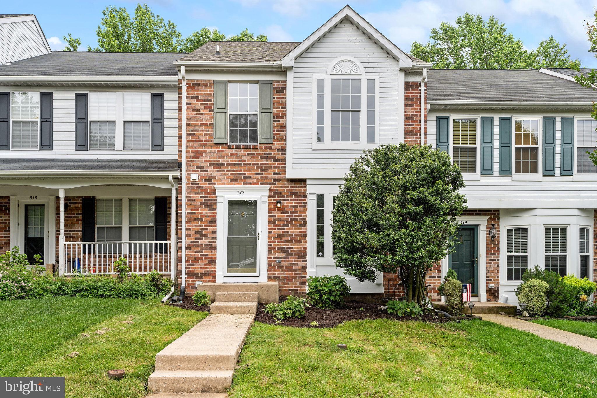 Welcome to the gorgeous, updated 317 Quilting Way. Top to bottom this home is absolutely beautiful. Located in an amazing school district, close to everything, you are truly getting the whole package. Upon entering you are greeted by a large open kitchen with brand-new stainless-steel appliances, new cabinets, countertops, and fresh paint. The original oak floors and oak banister in the dining room add the right amount of character to perfectly compliment all the modern updates. Three oversized bedrooms, two and a half bathrooms all freshly painted, but the true selling point is the huge, finished basement with large windows and a gorgeous black slate fireplace. The glass basement door provides a ton of natural light and easy access to your fully fenced in back yard creating a perfect environment for hosting friends/family this summer!
