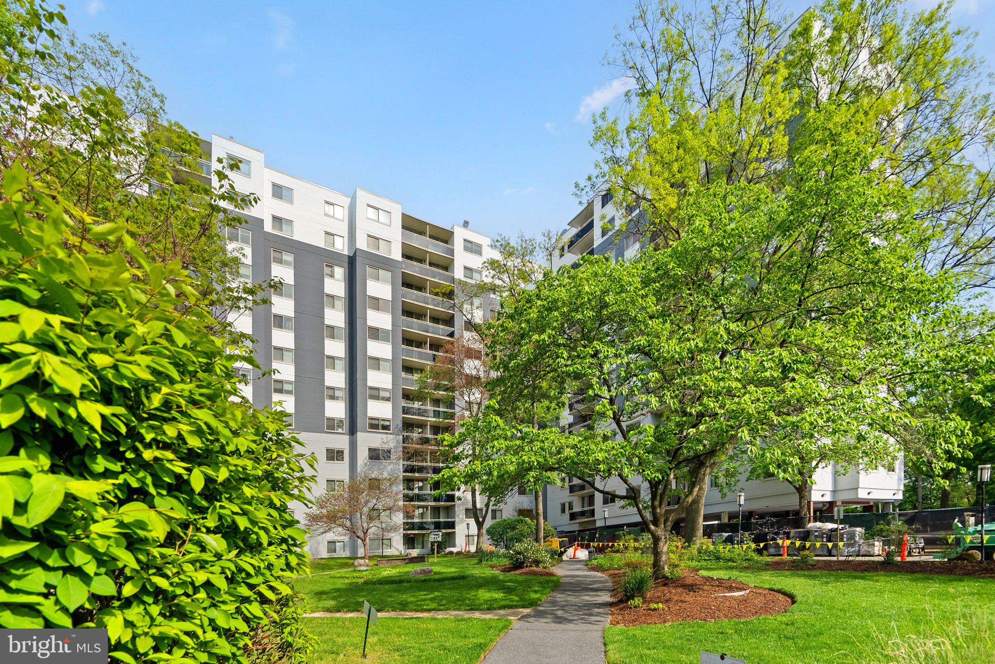 Bright and beautifully updated, this 2-bedroom, 1-bath condo offers stylish living with spectacular views from every room. The open-concept layout features a renovated kitchen with granite countertops, stainless appliances, breakfast bar, and seamless flow into the living and dining areas. Step through the sliding doors to enjoy your own private balcony.  Additional highlights include assigned parking,  an in-unit washer, recently refurbished building, community pool.  Ideally located just moments from vibrant downtown Takoma Park, Metro access, local shops, restaurants, and the scenic Sligo Creek Trail. Zoned for sought-after Takoma Park schools.