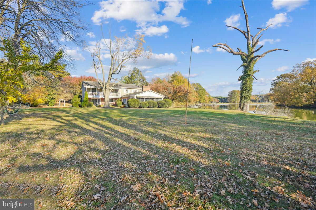 Beautiful 4 bedroom home sitting on a point of land with sweeping views of Chapel Cove and the Miles River.  At nearly 4,000 sq.ft. and a thoughtful floor plan this is a special place to enjoy the Eastern Shore.  House is extremely well built, has a new pier with 3' MLW and sewer is being installed very soon.