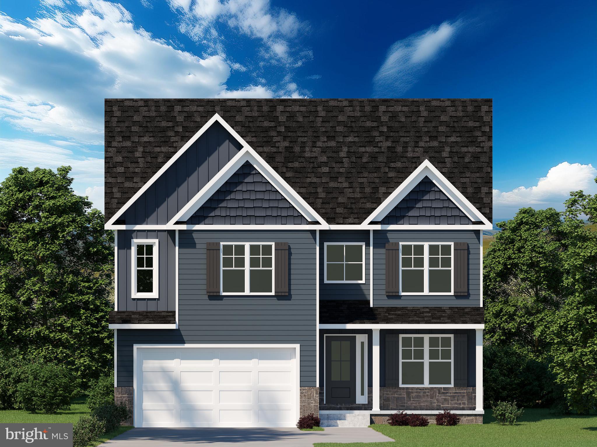 Ameri-Star Homes proudly presents an exceptional opportunity to own a to-be-built Craftsman-style home in the water-privileged community of Carrollton Manor—one of Severna Park’s most sought-after neighborhoods. The featured Bancroft model offers four bedrooms, two-and-a-half bathrooms, and a two-car garage. Its upgraded Elevation F exterior showcases timeless Craftsman details, including a covered front porch with classic columns, a blend of horizontal and vertical siding with vinyl shakes in the roof peaks, architectural shingles, and a fully sodded yard complemented by a generous landscaping package—all included as standard features. Inside, the home is thoughtfully designed for both everyday living and entertainment, featuring a formal dining room and an inviting family room that opens to the kitchen and breakfast area. The kitchen is well-appointed with an upgraded stainless steel appliance package (including refrigerator), granite or quartz countertops, and designer cabinetry with soft-close doors, drawers, and crown molding—all included. The main level is enhanced by engineered hardwood flooring throughout, while the upper level offers a luxurious owner’s suite complete with walk-in closets and a spa-inspired bath featuring ceramic tile flooring and shower walls, a soaking tub, and a dual-sink vanity. Secondary bedrooms provide flexibility and comfort for family and guests. Additional highlights include a full unfinished basement offering ample opportunity for future expansion, ceramic tile in all bathrooms and the laundry room, Craftsman-style trim and moldings, oak railings with painted white pickets, and a washer and dryer package—just a few of the many included features that make this home truly special. Residents of Carrollton Manor enjoy a variety of exceptional amenities, including access to the Severn River, a community clubhouse, private beaches, a pier, kayaking, and picnic areas. Located within the highly regarded Severna Park High School district, this home also offers convenient access to shopping, dining, and major commuter routes to Baltimore, Annapolis, and Washington, D.C. This is a rare opportunity to build a brand-new home in Carrollton Manor.