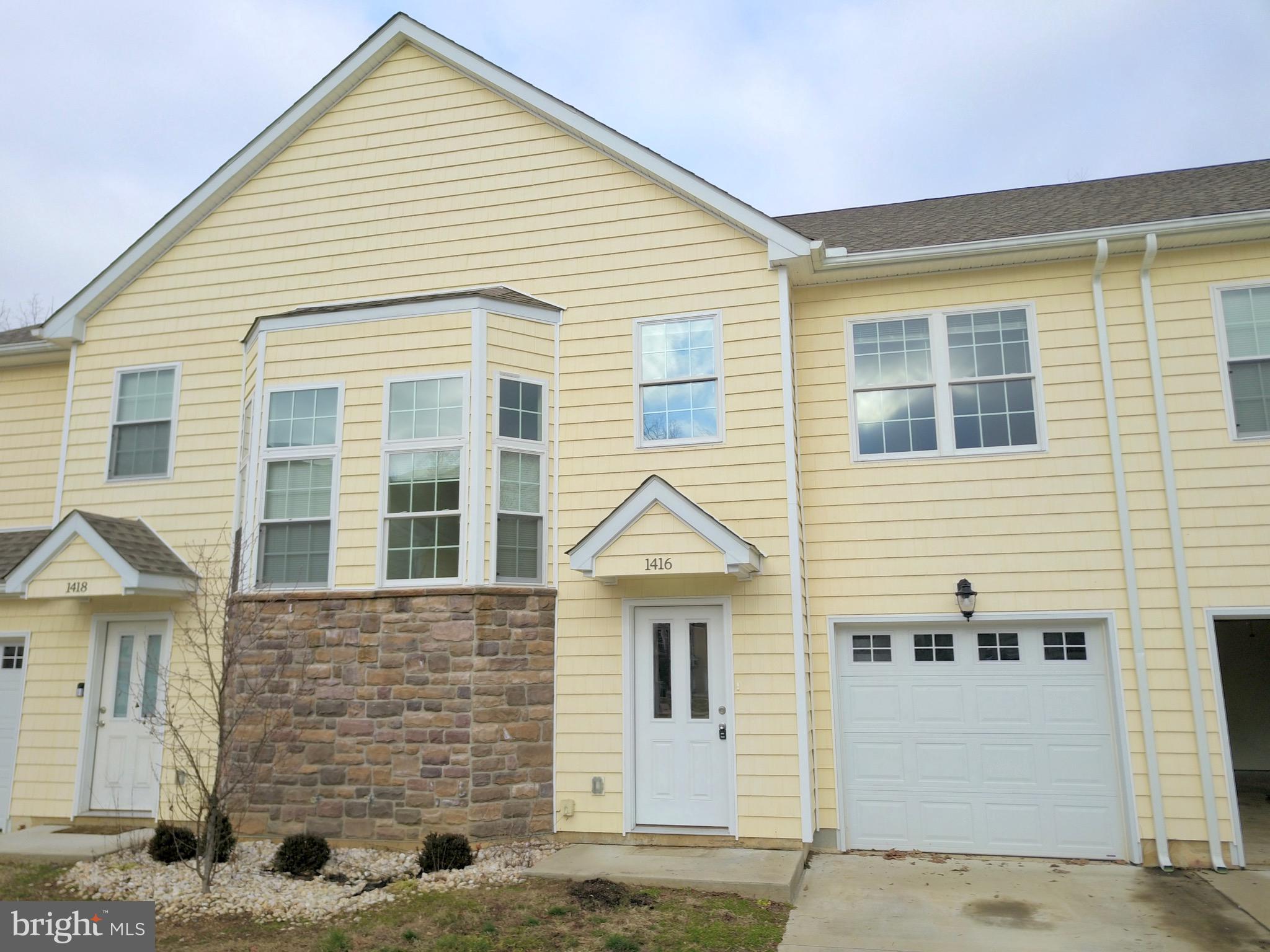WOW! 100% financing available with 6.25 ARM 5/6 loan for this beautiful home! Check out this prime location town home style Condo just minutes from the 78 Exit in Hellertown! Commuters dream location!!! This home backs to open space behind the community and a peaceful wooded backdrop from your private patio to watch the seasons change at your own backdoor. Walk to the Monocacy Creek, ball fields, Lehigh University and the Rail Trail. The first floor boasts an open concept layout with the kitchen, dining and living room open to each other. The high key white cabinetry in the kitchen is enhanced with granite counters, an under mount sink and trendy lighting fixtures. Upstairs find a master suite complete with a walk in closet and en suite master bathroom. Check out the three nicely finished bathrooms in this home! Some other amazing features of this no maintenance condo home are electric heat pump with central air as well as a built in garage. Also driveway parking for one and on street parking. Owner will provide clear certificate of occupancy for the buyer!