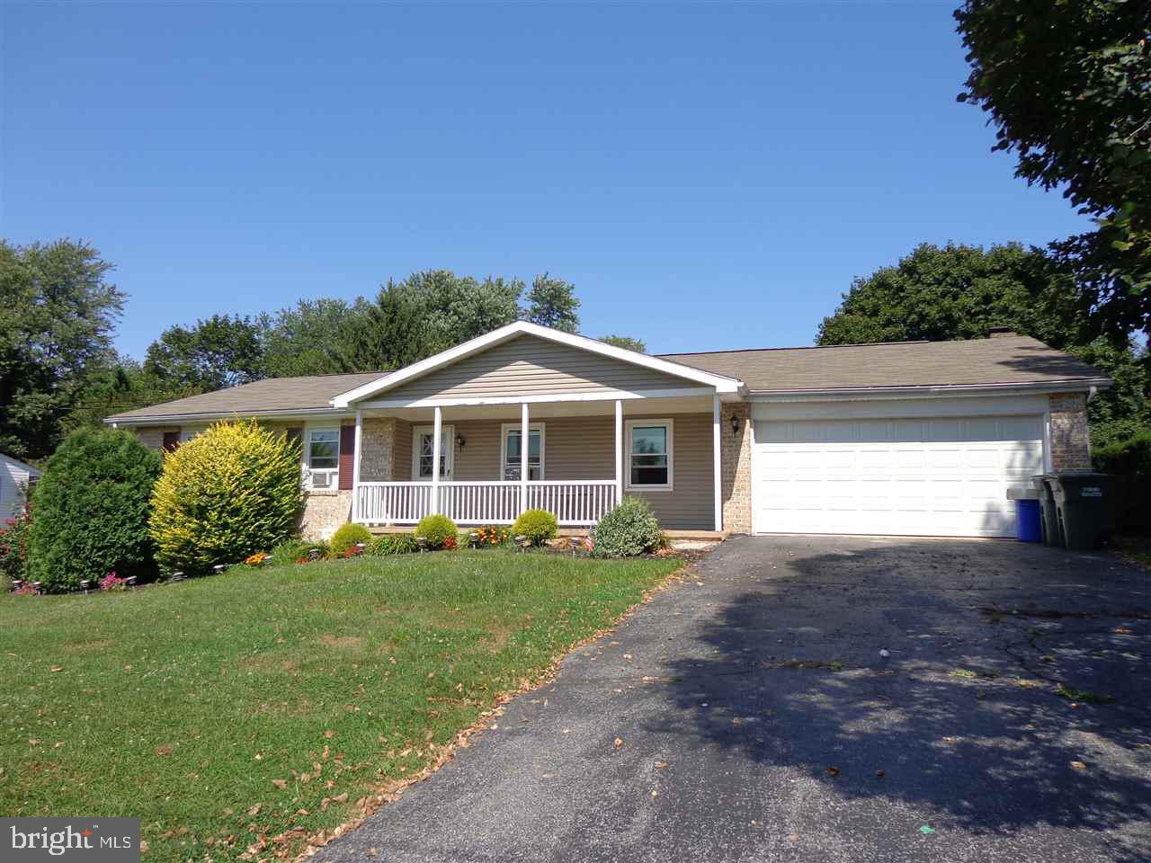If you?ve been thinking of one floor living, you?ll have room to roam in this spacious ranch style home. Fully finished lower level with neutral colors throughout, nice backyard. Conveniently located to shopping, schools, and major highways. Neutral colors and new carpet invite you to add your personal touch! Rear deck overlooks the private backyard.   Cumberland Valley Schools.