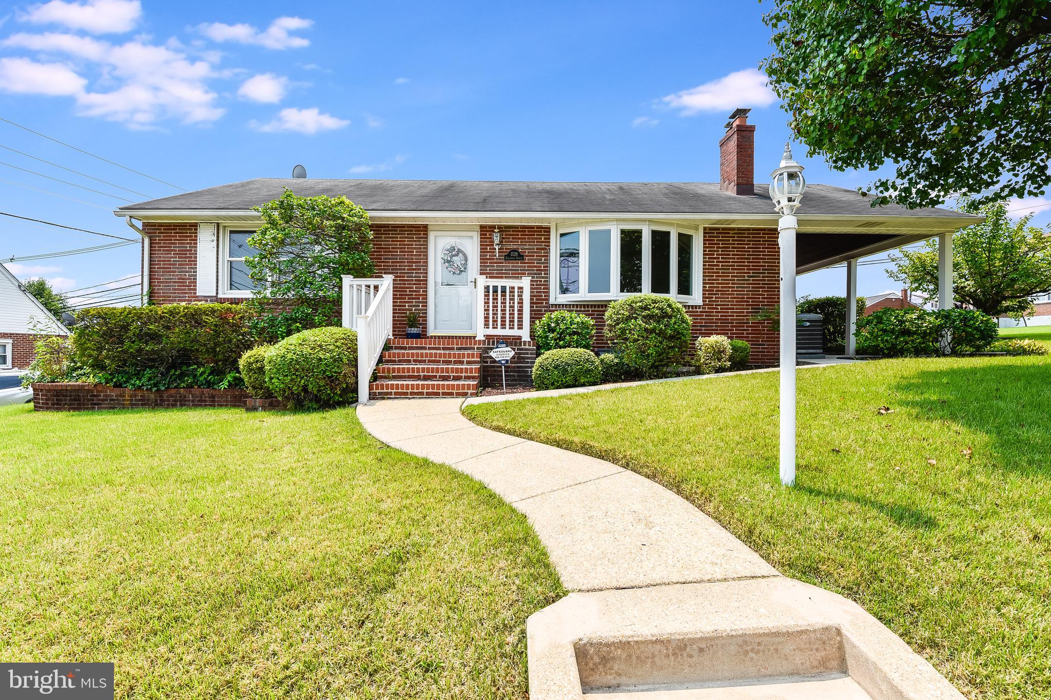 ***REFINISHED HARDWOOD FLOORING 2026, NEW CARPET IN SUNROOM & STAIRCASE 2026*** 
Welcome home to 1528 Neighbors Avenue — a meticulously maintained 3-bedroom, 1.5-bath, all-brick Rancher in Rosedale's established Hillbrook neighborhood. Conveniently located near I95 & 695, as well being just minutes away from all the great local shops, restaurants, gyms, regional parks, and dog parks that Baltimore County has to offer. Perfect if you’re one of Baltimore’s great Essential Workers, Healthcare Professionals, Hybrid Tech Worker, or young couples buying their 1st home. If you're commuting to the city, working from home, or just want suburban peace without sacrificing access, Neighbors Avenue delivers.
The 1st level offers recently refinished Hard-Wood Flooring. The Family Room houses an all-brick, wood-burning fireplace and large Bay-Window. The sliding glass door leads to a screened in Sun-Room with a textured wood celling and two celling fans. The kitchen features Stainless Appliances and Oak Cabinets. Two spacious bedrooms and a recently re-modeled full bath round out the 1st level.  
The lower level features a full Wet-Bar with a Kegerator Beer Dispenser, and a pool table. (both items are included with the sale of the house) The lower level is finished with a third bedroom, and a laundry / utility room with a handy work bench and extra storage. The side of the house offers a covered car port and driveway, as well as room to grill or hang outside on nice summer nights. This one won’t last long… BOOK YOUR SHOWING TODAY!