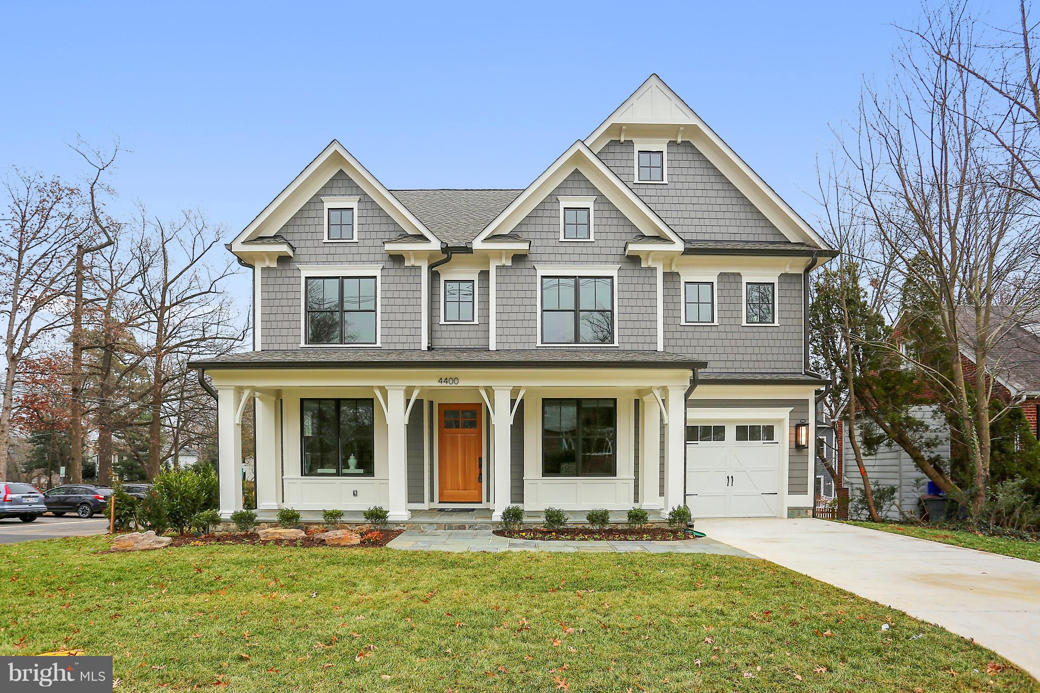 100% finished!! Amazing Arts & Crafts Colonial, built by award-winning Douglas Construction Group Homes (Best Green Builder-Bethesda Magazine) offers 4 fin levels, 6 Bedrooms, 5.5 Bath, Chefs Kitchen, FamilyRoom with Gas Fireplace, 1st floor Library & Mud Room, Owners' Suite with Walk-In Closets & Master Spa Bath, 2nd floor Homework/Study Room, finished Loft, finished lower level includes large Recreation Room, Exercise Room, 6th Bedroom & Full Bath. Across from the Park. Walking distance to everything Bethesda has to offer. House was listed  during Construction.