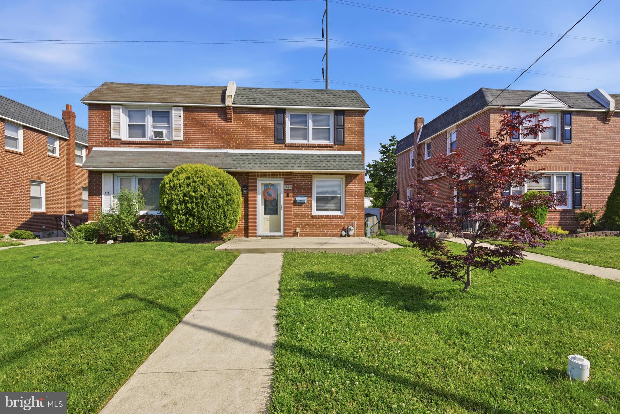 Welcome to Michell Street, perfectly situated in the heart of Ridley Park. This beautifully updated 3-bedroom, 1.5-bath twin home offers the ideal blend of charm, comfort, and modern upgrades.
A classic brick exterior and spacious concrete patio create inviting curb appeal and provide the perfect space to relax and enjoy the neighborhood atmosphere. Step inside to an open-concept first floor featuring a bright, light-filled living room with hardwood flooring throughout and recessed lighting that seamlessly flows into the remodeled kitchen.
Designed with both style and functionality in mind, the kitchen boasts stainless steel appliances, upgraded cabinetry, granite countertops, a ceramic tile backsplash, and a center island with seating and overhead lighting—making it the perfect space for everyday living and entertaining.
Upstairs, you'll find three well-appointed bedrooms, each featuring luxury vinyl plank flooring and ceiling fans, along with a beautifully remodeled full bathroom.
The finished lower level has been expanded into the former garage space, creating an additional versatile living area. Complete with recessed lighting, ceramic tile flooring, shiplap accents, and exposed brick details, this inviting space is ideal for a playroom, home office, media room, or second family room. The laundry area and mechanicals are conveniently tucked away within a dedicated storage space.
This home has been extensively upgraded for peace of mind, including a new HVAC system, updated plumbing, a new sewer line from the house to the street, a new roof, a new water heater, and much more.
Don't miss the opportunity to own this move-in-ready home in one of Ridley Park's most desirable locations.