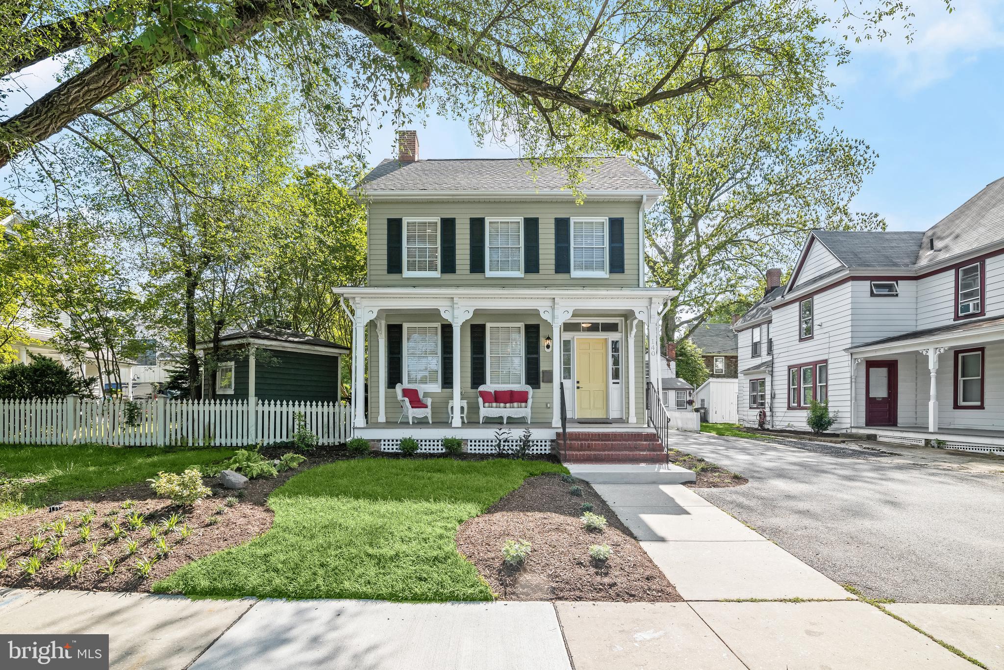 Looking for the ideal downtown Easton location? This beautifully renovated Colonial offers a rare opportunity—perfect as a high‑end investment property or as your personal residence with an income‑producing second unit.

This stunning building features two fully updated 1,000 sq. ft. units, each finished with high‑quality materials and thoughtful design.

✦ First‑Floor Unit
2 bedrooms, 2 baths

Gourmet kitchen with premium finishes

In‑unit washer/dryer

Fireplace and hardwood floors

Relaxing front porch and covered rear deck with landlord‑provided furniture

Large private parking lot behind the building

Easy walking distance to Easton’s restaurants, shops, and entertainment

✦ Second‑Floor Unit
Offered fully furnished

Mirrors the first‑floor layout and upgrades

Primary bedroom with access to a second‑story balcony

Turnkey and ready for immediate occupancy

Together, the two units generate $5,670 per month, making this an exceptional opportunity for investors, entrepreneurs, or owner‑occupants seeking both comfort and cash flow. With its prime location and high‑end renovation, this exquisite property won’t last.

Call today to schedule your private showing.