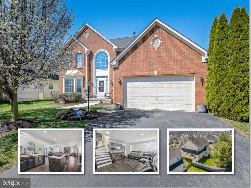This home will WOW you upon entering!  Over 4500 sq ft of finished living space!  All new customized remodel of interior is going to surely impress.  Lets just start with the kitchen....so much to love about this expansive layout full of top of the line upgrades from counters, cabinetry, flooring & open large morning room.    Fully fenced white vinyl privacy fence is great for entertaining with children, pets you name it!   4 large bedrooms and 2 full baths on upper level.  Main level also offers a glass french door office area off of large family room.  Lower level features finished basement with possible 5th bedroom w/ full bath and recreation area.  Some storage areas as well for all the extras.  NEW HVAC DUAL ZONE added in 2020...new gas water heater in 2020....All new stainless appliances convey including washer & dryer plus extra refrigerator and freezer in basement.  Natural Gas heating & fireplace.   HOA dues covers trash!   Schedule your tour today as this one might not last long!