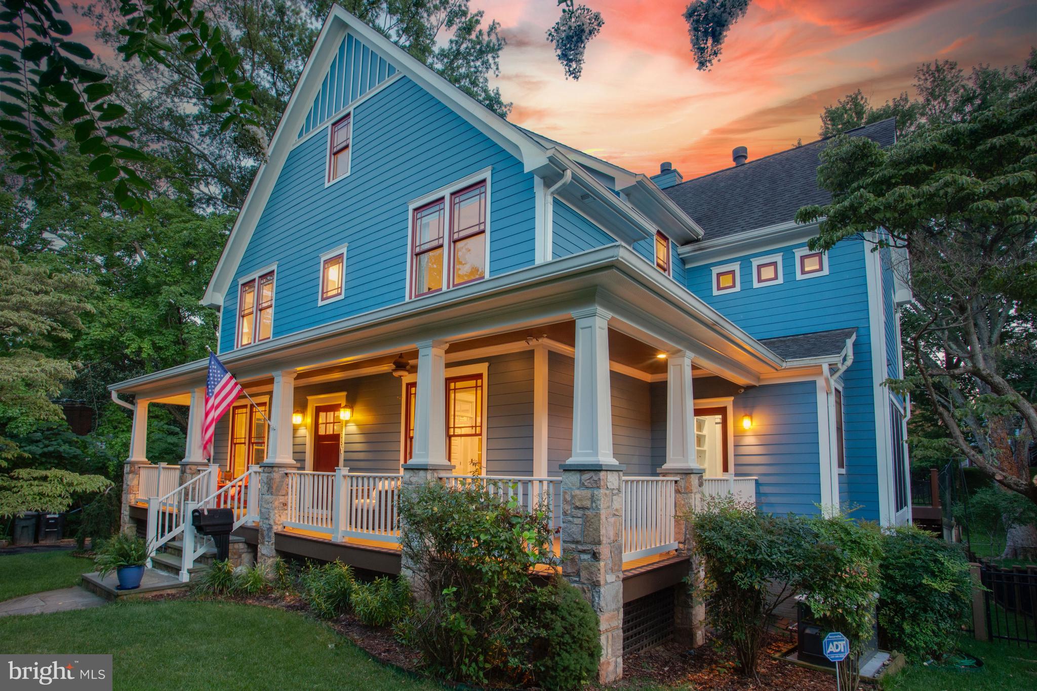 *Just Listed & Open Sun 1-4pm* Gracious and stunning Nantucket-style custom craftsman (built in 2010), top to bottom detailing offering modern day sophistication coupled with easy family living and casual entertainment. The sweeping wrap around front porch greets you and guests to this 6-bedroom, 5 full bath, 2 half bath home sited on .25 acres with 5300 finished sq/ft plus an additional 655 sq/ft in the above carriage house. A wide foyer and formal dining room sits just inside the front door along with a private home office outfitted with floor to ceiling built-ins and views of the front flowering trees. Towards the back of the home, you will find a beautiful eat-in kitchen anchored by a custom stone detail framing the 6 burner gas range that sits opposite a large island and kitchen table space. You will love kitchen details like the large walk-in pantry, butler’s pantry, side by side fridge and two under counter fridge drawers. Flanking the kitchen is the family room with matching stone fireplace surround and large picture windows. These rooms are both afforded magnificent views of the rear yard and lead seamlessly to the screen porch with gas fireplace and the entirety of the outdoor living space.  A custom-built mudroom with side porch access is also on the main level. The second level houses the primary suite with two walk-in closets, private screened in porch, and a luxurious bathroom with soaking tub, double sinks, rain shower and private water closet. Two additional secondary bedrooms with walk-in closets and attached bathrooms along with an oversized laundry room are on the second level. On the top level you will find a rec room, 4th bedroom, 4th full bath and plenty of storage closets. The stunning walk-out lower-level houses the 5th bedroom, exercise room, theater room with projector and screen, and access to the side loading two car garage which is outfitted with 1 EV charging station. Outdoor living at its finest, the multi-tiered living, dining and recreation areas include: two screen porches, front porch, back deck, lower patio, and open lawn space. Also located on the property is an oversized detached two car garage (4 spaces total) with a living suite built above. This suite is outfitted with a wet bar, attached bath and separate side entrance, perfect for a home office, guest bedroom, au pair suite or rental unit. Schools Discovery, Williamsburg, Yorktown. A stunning setting in a highly desirable location. A 10+ (* Homeowner has replaced all the wood trim with synthetic for no maintenance, HVAC and AC condenser has been replaced, new tankless hot water heater, hot water re-circulating pump, detached two car garage built in 2016, new decking on front and back porches and deck, whole house generator on dedicated electric panel, and fully fenced backyard) .