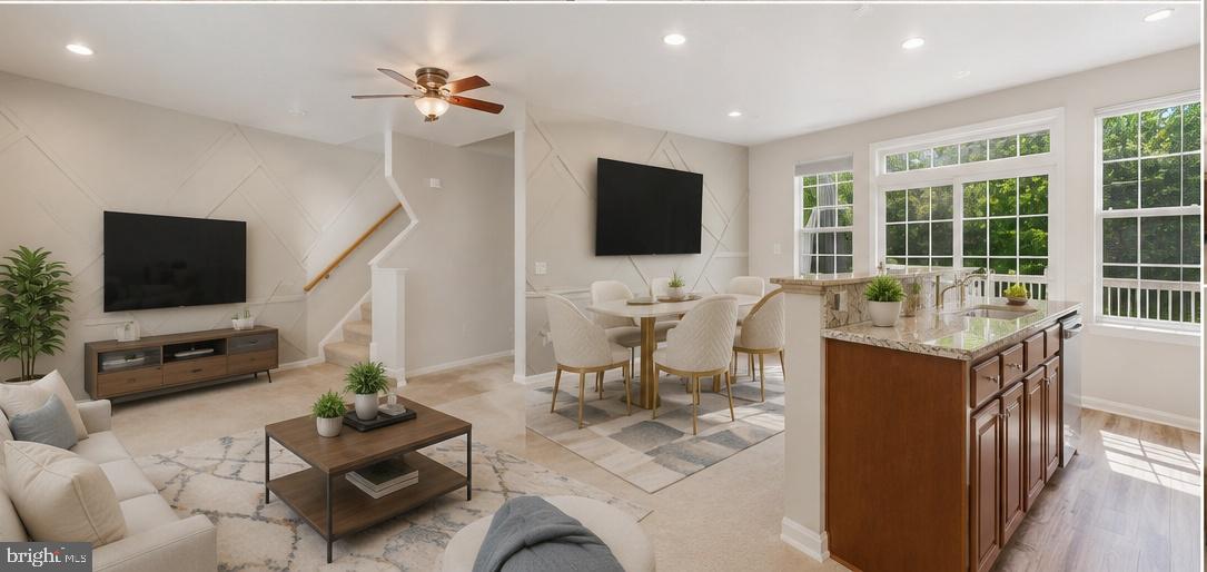 MOVE-IN READY... AND ALREADY AHEAD OF THE GAME! Are you an FHA buyer looking for a really GREAT DEAL? Here it is!  Everything has been done to help make this home one of the easiest purchases on the market! This beautifully maintained 4-bedroom, 3.5-bath townhome in sought-after Woodland Park at Wildewood offers more than 2,000 square feet of thoughtfully designed living space with a versatile floor plan perfect for today's lifestyle. FHA buyers, take notice! The home has already been FHA appraised, inspections have been completed, requested repairs have been addressed, the title abstract is complete, and HOA resale documents are available, allowing much of the transaction groundwork to already be in place. The finished lower level with a full bath provides the perfect space for guests, a home office, recreation room, or fitness area. Upstairs, enjoy spacious bedrooms, while the open-concept main level features a large family room flowing seamlessly into the eat-in kitchen with a center island, abundant cabinetry, and generous workspace for everyday living and entertaining. One of the few homes in the community backing to mature trees, you'll enjoy added privacy and peaceful views from your deck. The motivated seller is also offering a buyer incentive and welcomes reasonable offers. Woodland Park at Wildewood offers a community pool, playgrounds, walking trails, and open green space, all just minutes from NAS Patuxent River, shopping, restaurants, and major commuter routes. If you're looking for a home that's move-in ready with much of the heavy lifting already completed, this is your opportunity. Schedule your private tour today and see why this home should be at the top of your list.