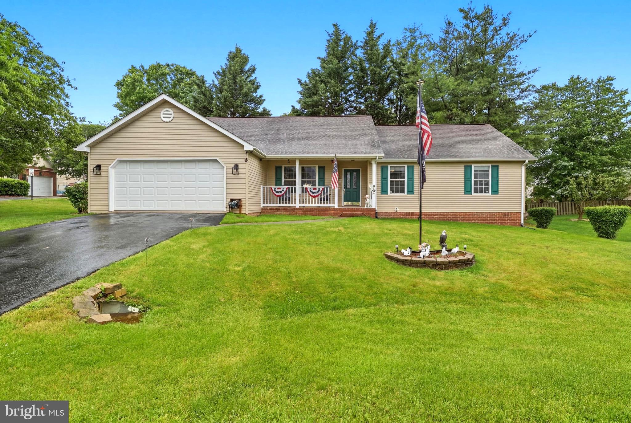 Move-in ready and packed with upgrades! This beautifully updated 3BR/2BA rancher features desirable one-level living, granite countertops, stainless steel appliances, a heated 2-car garage, and an enclosed patio with hot tub - perfect for entertaining or relaxing year-round. Need extra storage? The large shed has you covered! Located in the sought-after Laurel Ridge community with fishing ponds accessible to residents, this home offers comfort, convenience, and lifestyle all in one. Close proximity to major roadways (Route 9/ I-81), Hedgesville schools, shopping, and restaurants. Schedule your showing today!