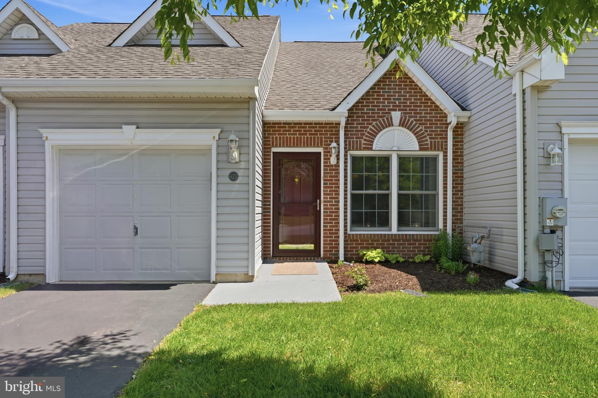 Welcome to 623 Kendall Drive, located in the sought-after 55+ community of Crossings at Christiana! This warm and inviting home offers the perfect blend of comfort, convenience, and low-maintenance living. Featuring 2 bedrooms and 2 full bathrooms, the layout is ideal for flexibility and privacy with a bedroom and full bath on both the first and second floors.

Residents of Crossings at Christiana enjoy HOA-covered lawn care and snow removal along with wonderful community amenities including a clubhouse, fitness center, social activities, walking paths, and gathering spaces that make it easy to enjoy an active lifestyle and connect with neighbors. Conveniently located near shopping, dining, medical facilities, and major routes, this home offers both peaceful community living and easy access to everything Bear has to offer.

Come experience easy living and a welcoming community at 623 Kendall Drive!