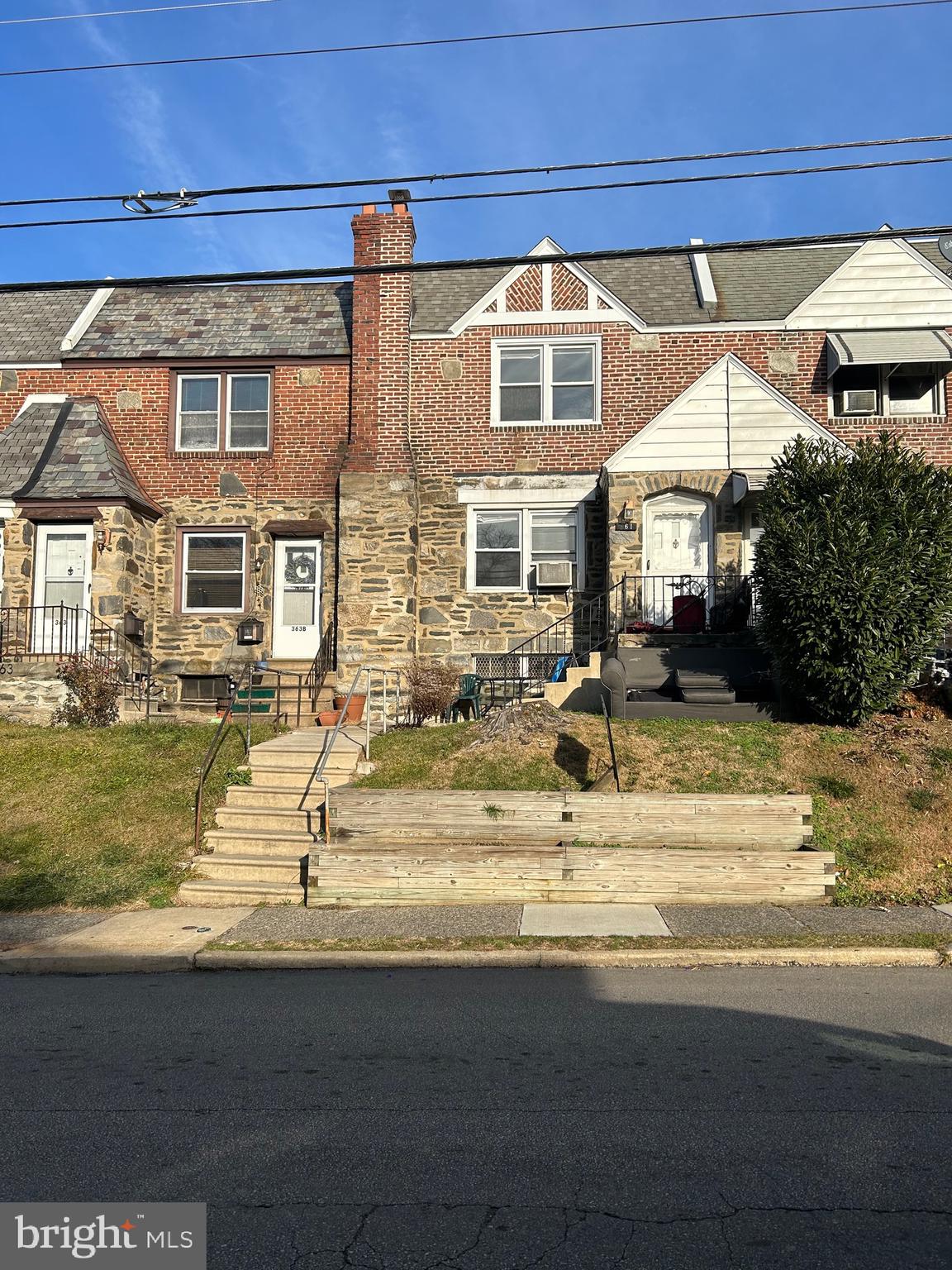 Location! Location!  This large very conveniently located row/townhouse has 3 bedrooms, one full and one half bathroom. Semi-finished basement with a powder room and an attached garage.  Can be a Turn Key Rental or quick flip. Quick closing preferred. The tenant is in the process of moving out. The Property will be delivered vacant.  Steps away from the public transportation ( trolley & bus stop) within walking distance to shopping, restaurants, and recreation. Half a block to school. It is a truly below-market home with all the desired modern amenities and a definite must-see. This house is ready to move in. This house qualifies for a first-time home buyers grant.