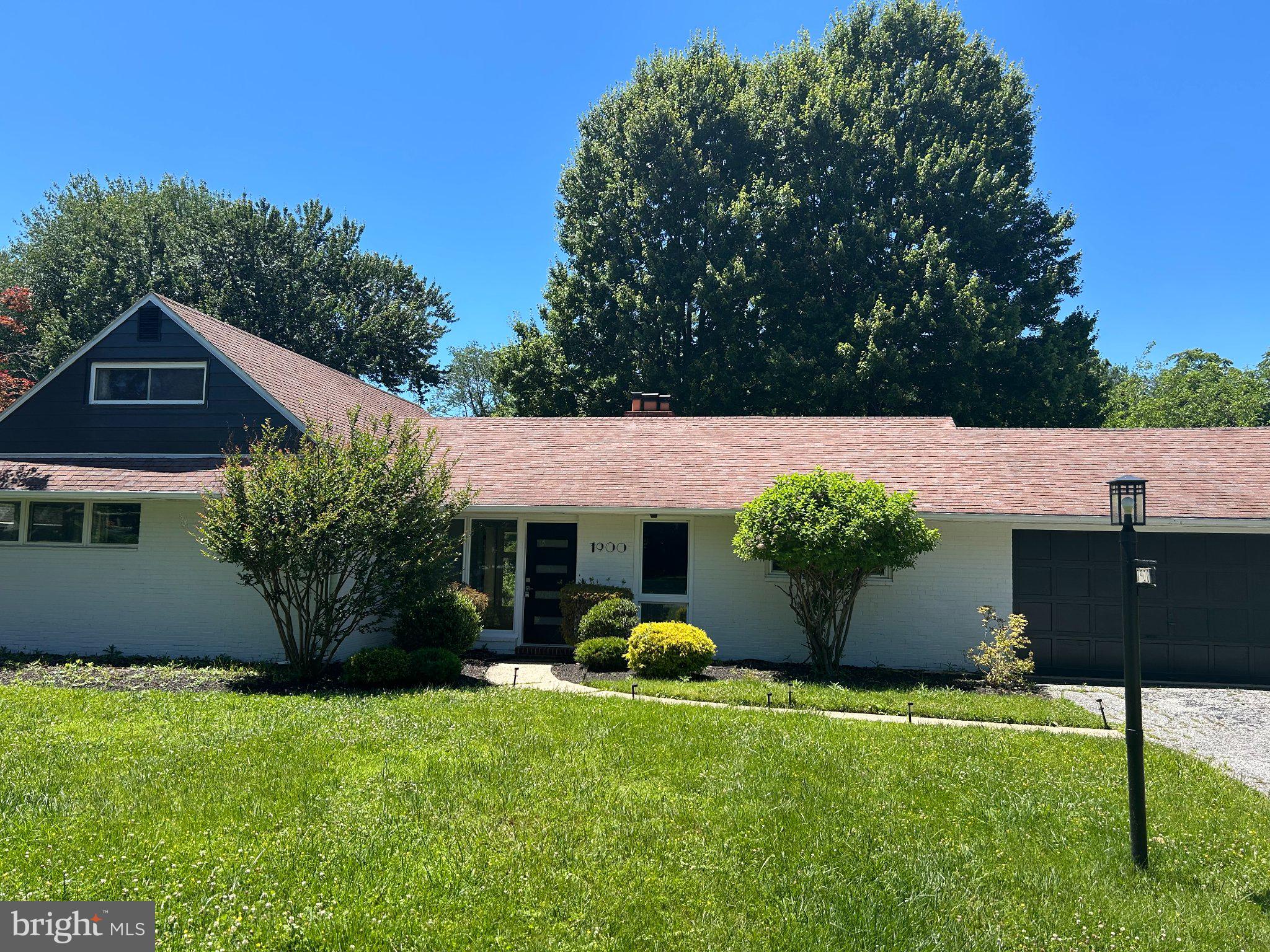 Fantastic Mid Century Rancher in great Pikesville area.  Welcome home to this completely remodeled home offering a perfect blend of vintage features and stylish upgrades throughout. An airy, open layout filled with natural light welcomes you upon entering. Enjoy the thoughtfully designed gourmet kitchen with large island seating and high-end SS appliances. A brick fireplace provides for a cozy living area designed for family gatherings and entertaining.  The built in electric fireplace adds an elegant touch to the dining area. This home offers 2 large master bedrooms with ensuite bathroom. Built in closets provide ample storage in both bedrooms. The room in the back offers multiple usage - additional bedroom- office or additional family room.  From the time you step through the stylish front door, you will experience a cheerful and welcoming vibe. A cozy courtyard patio with built in grill invites for outdoor dining and entertaining.  The 2 car garage and flat driveway can easily accommodate 6 cars.  Experience all one level living in a beautifully maintained and family friendly neighborhood. Enjoy peace of mind with all new appliances and a brand-new electric heat pump. This home is conveniently located just 7 minutes to the Shops at Quarry Lake – The Fresh Market grocery store, Starbucks, Walgreens and various restaurants. Easy access within 2 minutes to 695. Perfect for "EMPTY NESTERS" and young families alike. The large garage can easily be converted to extra living space if needed.