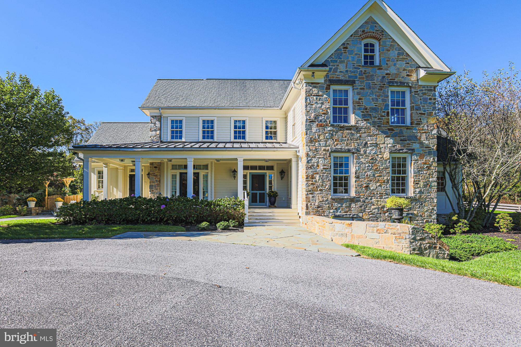 MUST SEE!!!  Meticulous Custom Built Home on 4.48 Acres.  Stunning Open floor plan with Chef's Kitchen, Warming Drawer, Huge Walk-in Pantry/Prep Kitchen with a Refrigerator, First and Second Floor Laundry, Huge Fine Dining Room, Gathering Room with Magnificent Wood Ceilings, First Floor Master, with an Amazing view, 5 Bedrooms in all, 4 Full, 3 Half Baths, Reclaimed Wide Plank Pine Flooring throughout, Office, Library, Gym, Play Room, Rec Room, Wine Room, Huge Unfinished Storage Area in Basement, Central Vac System, Custom Closets throughout, Custom Curtains and Blinds, Lutron Lighting, Guardian Generator, Outdoor Gas/Wood Firepit, Beautiful Screened Porch, Great outdoor Patio, Basketball Court, New Wallpaper, New Ductwork 2018, New Flat Roof 2024, 3 Zones Units, all of this looking over the NCR Trail and Hereford Zone Schools.