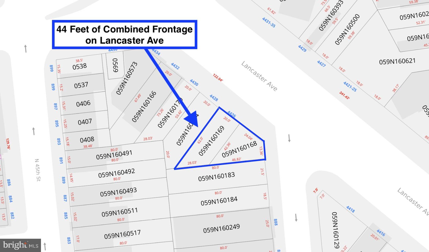 ATTENTION Investors and Developers!! Incredible 2 LOT PACKAGE at 4424 / 4426 Lancaster Avenue in one of Philadelphia’s fastest-growing development corridors! Rare CMX-2 zoning allows for incredible mixed-use potential - build up to 4 residential units plus 2 commercial spaces (buyer responsible for verifying all zoning and development possibilities). Prime opportunity for a large-scale project just minutes from booming University City, Drexel University, Penn, and the massive Schuylkill Yards Development transforming the area. Tons of rental demand and continued appreciation make this a high-upside investment. Even more exciting, these parcels are directly connected to city-owned lots at 890 & 892 Lex Street, creating potential for an even larger assemblage opportunity. LOCATION, LOCATION, LOCATION - new construction and development are happening all around. Get in now while you still can. Bring your vision and your offers fast, opportunities like this are getting harder to find!