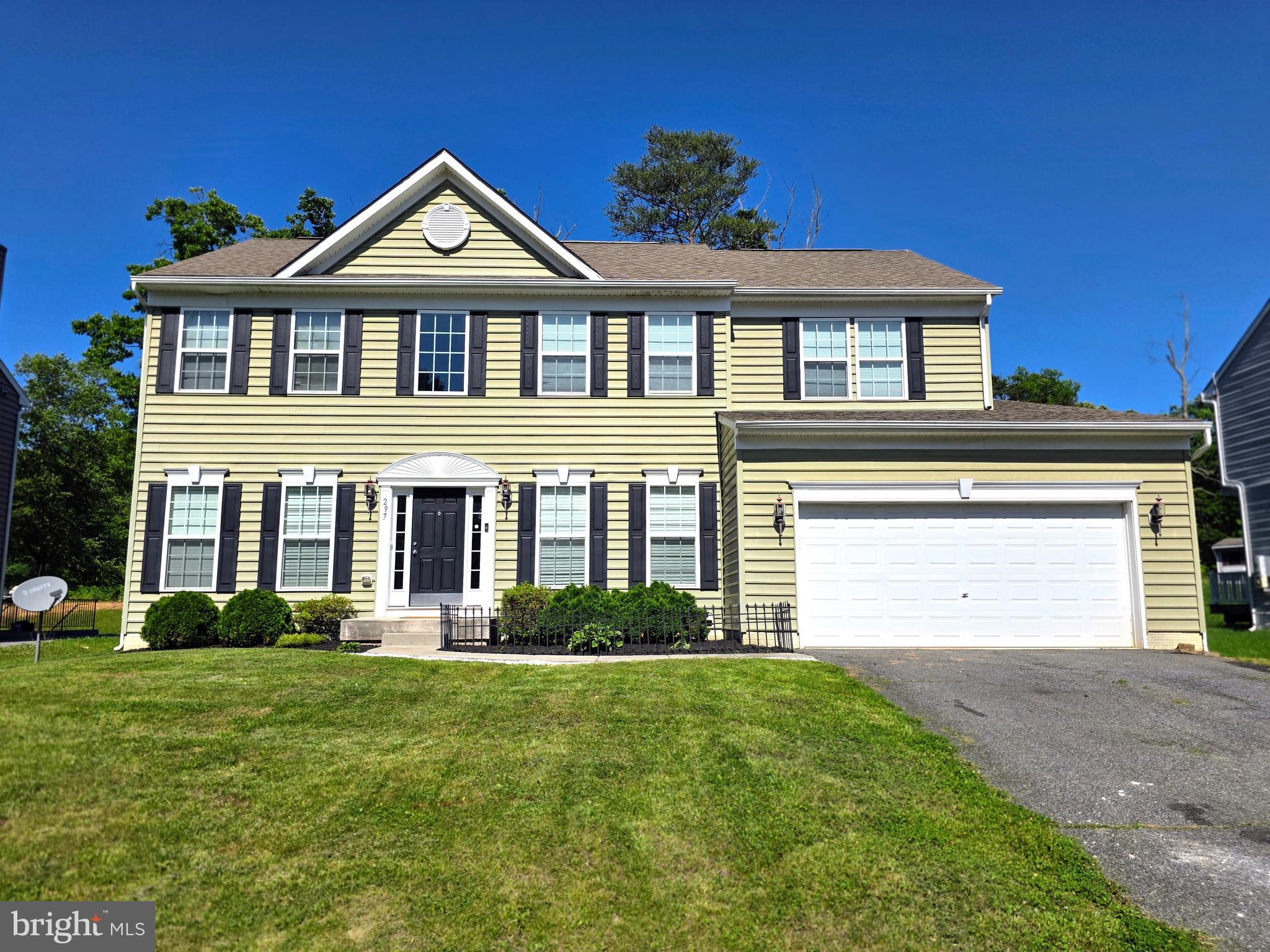 This Colonial is located in the popular & conveniently located Neighborhood of Chesapeake Bay Club. The House offers 4 nice size Bedrooms, 2 1/2 Baths with another Half Bathroom & Family Room located in the Basement. The Kitchen offers upgraded Cabinets, granite Counter Tops & tile Backsplash. The Dining & Living Rooms are finished with upgraded Crown Molding & Chair Rail Finishes. Also located on the 1st Floor is a dedicated Laundry Room. The 2nd Floor offers the large Primary Bedroom with vaulted Ceiling, Private Bath & Walk-in Closet. Finishing out the 2nd Floor are 3 additional Bedrooms & another Bathroom. The Basement provides a nice get away or additional Space to Entertain with a large Family Room & Half Bathroom. Lastly, there is a 2 Car Built-in Garage & paver Patio to relax & enjoy your Private back Yard. Don't miss the opportunity to Purchase this great House. Schedule your Showing today.