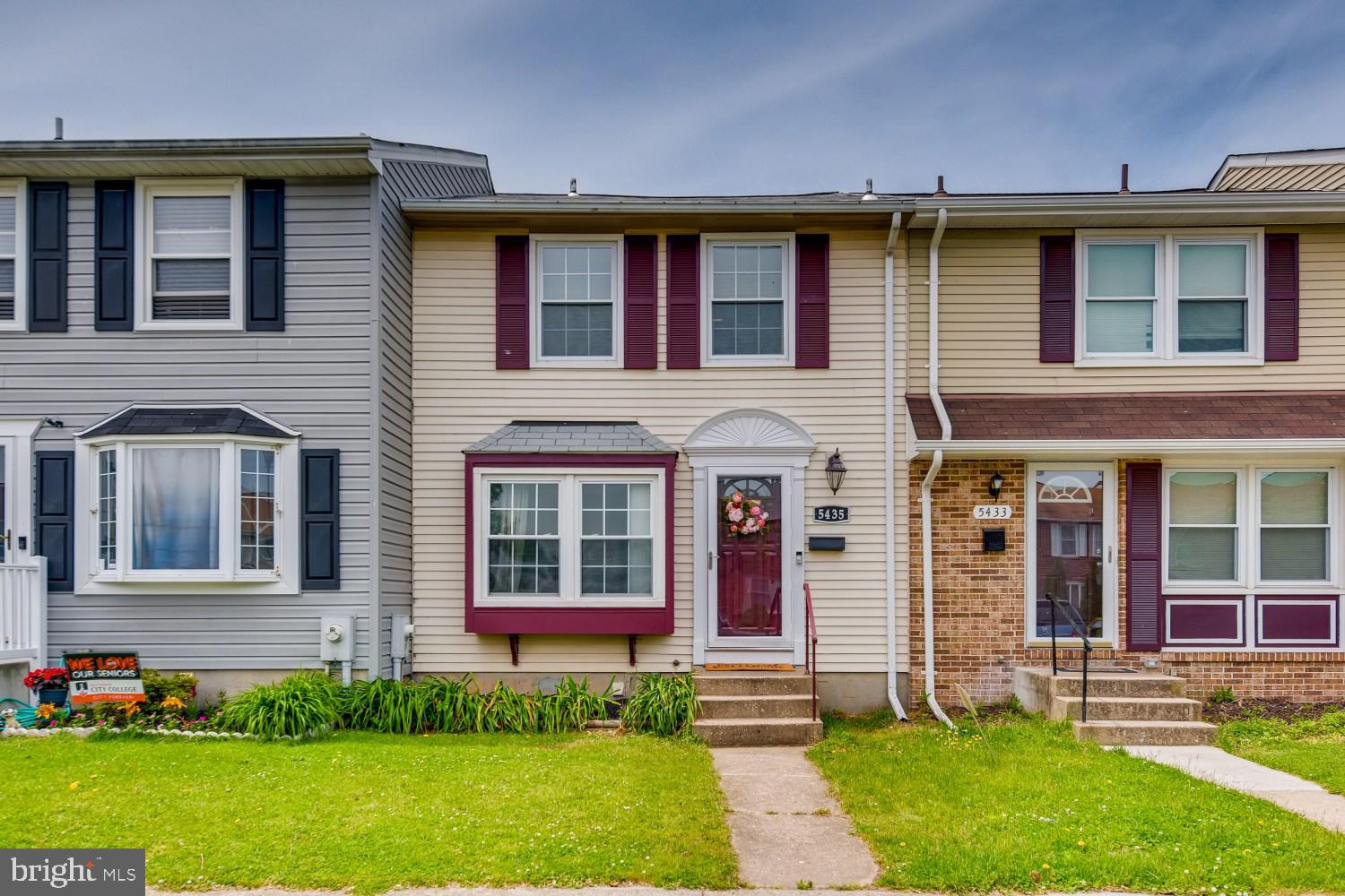 (3D virtual tour available) Welcome Home! This charming townhome is a great value and convenient to so much! Main floor features real hardwood floors, kitchen with cute window seat, brand new dishwasher, half bathroom, and separate dining and family room space. French doors open to deck and fenced backyard. Brand NEW flooring on lower level with half bathroom, laundry and great tucked away storage space. Fresh paint. Upper level has 3 well sized  bedrooms and 1 full bathroom with tub. Come see this home today!