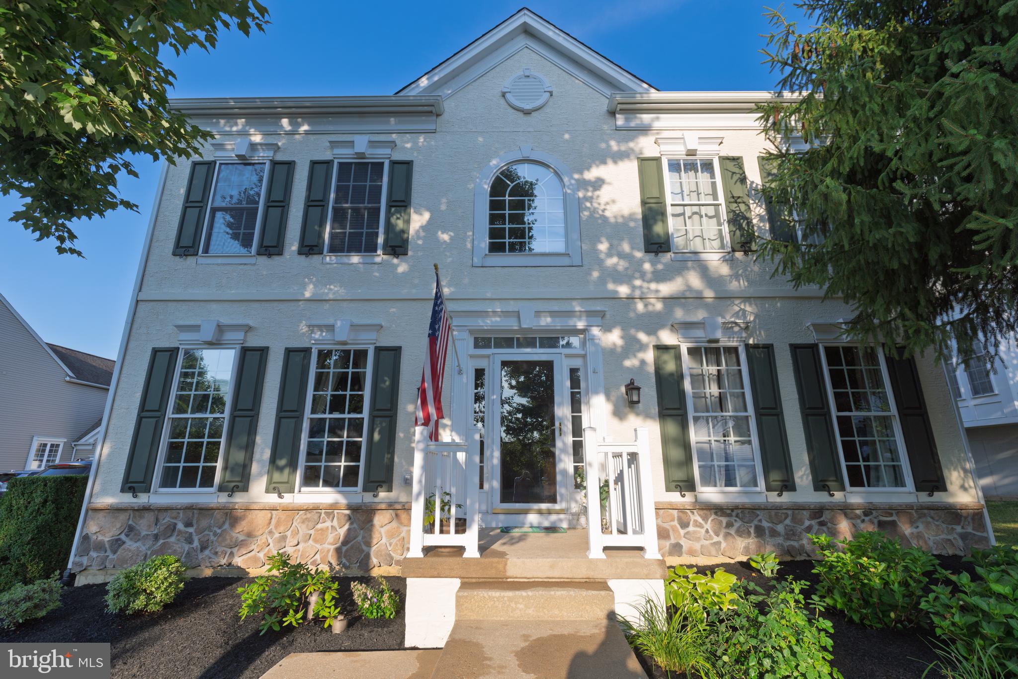 Welcome to 508 Emerson Circle, a beautifully maintained, MOVE-IN-READY home offering 4,066 square feet of thoughtfully designed living space in the highly desirable Windsor Ridge community of Chester Springs. With four spacious bedrooms on the upper level, a private guest suite, a fully finished walk-out lower level, and outstanding neighborhood amenities, this impressive Fairfax model provides the space, comfort, and versatility needed for everyday living, entertaining, and creating lasting memories. From the moment you enter, the grand two-story foyer makes a striking first impression, enhanced by timeless custom wainscoting and a sophisticated neutral color palette. Meticulously cared for and ready for immediate enjoyment, the home offers a fresh, modern backdrop that will complement nearly any decorating style. At the heart of the home is the gourmet kitchen with a chef's pantry, featuring 42-inch custom cabinetry, expansive quartz countertops, high-end stainless steel appliances, a double oven, and a gas range. The open-concept design flows effortlessly into the main living area with a cozy fireplace and bright sunroom, creating a warm and welcoming setting for meals, gatherings, homework, celebrations, and quiet evenings at home. Upstairs, the expansive primary suite provides a relaxing private retreat with a spa-inspired bathroom featuring a waterfall shower, deep jetted tub, generous proportions, and premium finishes. Three additional bedrooms and a full hall bathroom provide comfortable and flexible accommodations for household members, guests, home offices, or hobby spaces. The fully finished walk-out lower level lives like an entire second floor and is one of the home’s most distinctive features. A private multimedia room comes complete with an included projector, screen, and integrated surround-sound speakers—ready for movie nights, sporting events, gaming, or entertaining. This level also includes a private guest suite with a spacious bedroom or fitness suite, walk-in closet, and beautifully appointed full bathroom. A dedicated custom laundry room adds both style and convenience with quartz countertops, custom cabinetry, and an oversized utility sink. A separate utility and storage room provides abundant space for seasonal décor, sports equipment, tools, and household organization. Outdoor living is equally inviting. An expansive deck overlooks the large backyard and professionally designed garden filled with native flowers and tall grasses, creating a peaceful setting for dining, entertaining, gardening, or relaxing outdoors. Windsor Ridge enhances the lifestyle with exceptional community amenities, including a sparkling swimming pool, clubhouse, children’s playground, tennis courts, and basketball courts. These welcoming shared spaces offer convenient opportunities for recreation, neighborhood gatherings, and outdoor enjoyment close to home. Located within the award-winning Downingtown Area School District and just minutes from Marsh Creek State Park, shopping, dining, and major commuter routes, 508 Emerson Circle combines a desirable Chester Springs location with generous living space, modern comfort, and an active community lifestyle. Beautifully presented, exceptionally spacious, and truly move-in ready, 508 Emerson Circle is a home prepared to welcome its next owners.