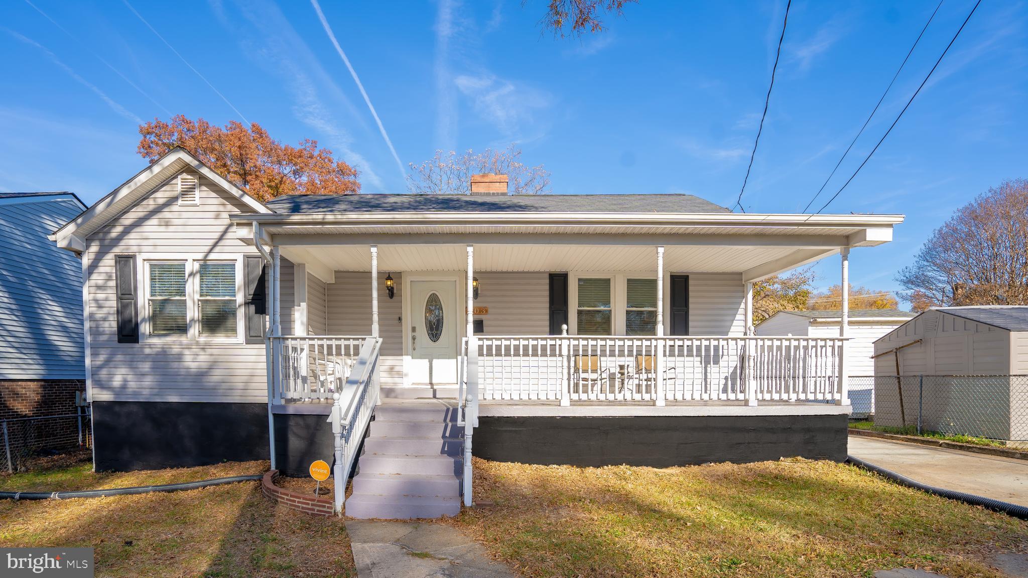 Over 2,700 square feet of living space on 3 levels.  Space and more space.  Come and view the spacious multi-level single family home with nice size backyard and shed.  The unique floor plan is a great multi-gen size with new carpet on the lower level, hardwood on the main level, convenient to shopping, metro and the beltway.  Less than 30 minutes to DC and Virginia.  This home is not far from the entertainment at the Fed-Ex field and great eateries.  If a single family home with space and convenience is what you're looking for, this just maybe it.  Schedule today.