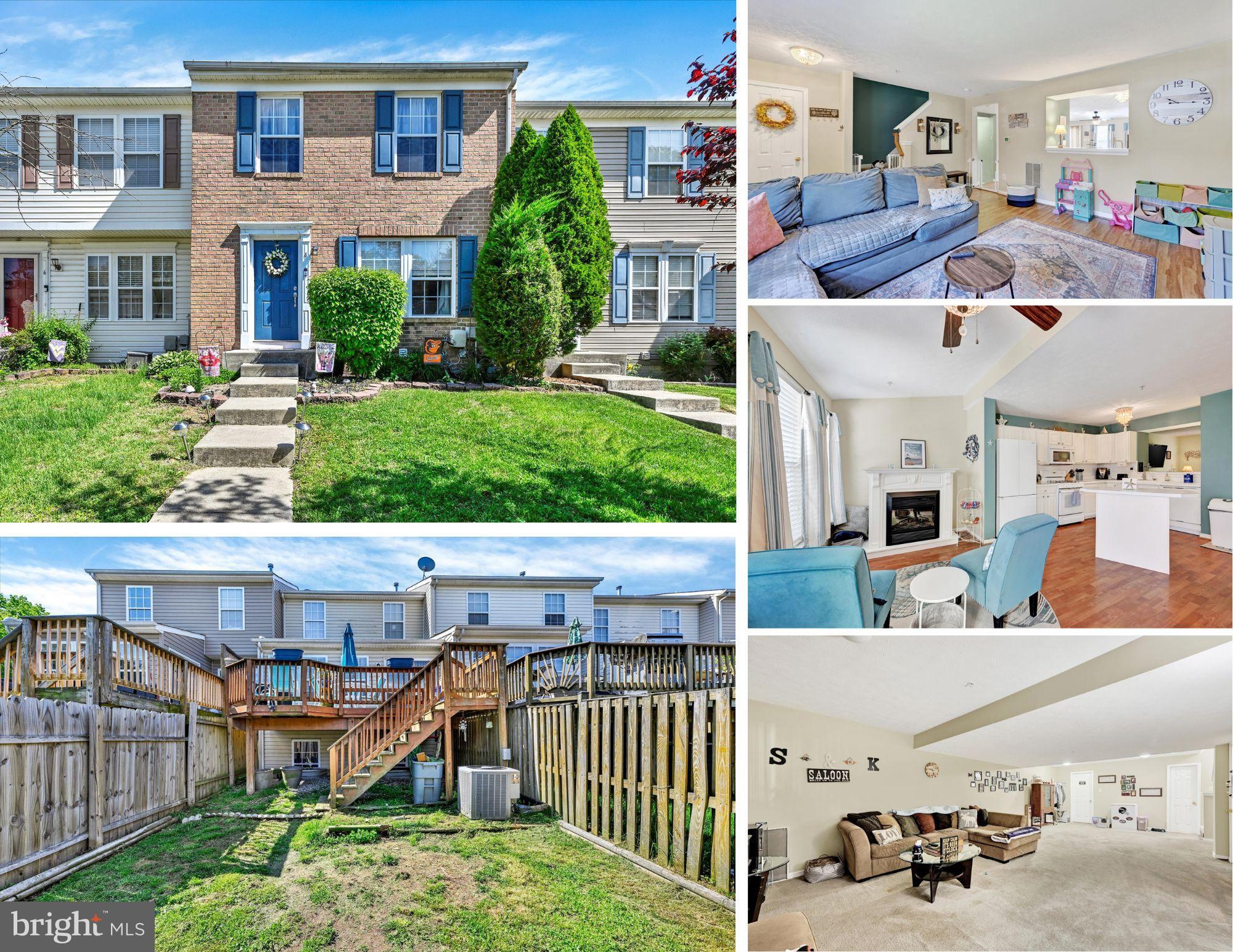 There’s something about a home that just works—where the layout makes sense, the spaces feel right, and you can instantly picture your life unfolding inside. Welcome to 4 Blue Heron Court, a solid, thoughtfully designed townhome tucked into the heart of Middle River.

Step inside and you’re greeted by engineered wood flooring that carries you through a bright and inviting main level. The living room flows effortlessly into the kitchen thanks to a smart pass-through—perfect for staying part of the conversation while hosting, because nobody likes a host stuck behind a wall.

The kitchen is where this home really earns its keep. Crisp white cabinetry, gas cooking, and a center island create a space that’s as functional as it is welcoming. There’s room for a full kitchen table, and the bump-out adds that extra flex space everyone’s looking for—whether it’s a cozy sitting area, a home office, or just a spot to enjoy your morning coffee without rushing out the door.

Upstairs, the primary suite offers a peaceful retreat with cathedral ceilings that add just the right touch of openness. A private bath completes the space, while two additional bedrooms and a hall bath provide room for family, guests, or whatever life throws your way next.

The lower level expands your living space even further with a generously sized family room—perfect for movie nights, game days, or simply spreading out. You’ll also find a laundry area and a convenient half bath on this level.

Out back, the fenced yard and deck set the stage for easy outdoor living—summer barbecues, a little gardening, or just unwinding at the end of the day.

This is a home with good bones and smart updates where it counts, including a new HVAC system in 2024. The water heater was replaced in 2015. It’s being sold strictly as-is, but make no mistake—it’s been well cared for and offers a fantastic opportunity for the next owner to move in and make it their own over time.

Because at the end of the day, you’re not just buying a house—you’re stepping into a space that’s ready to work for you from day one.