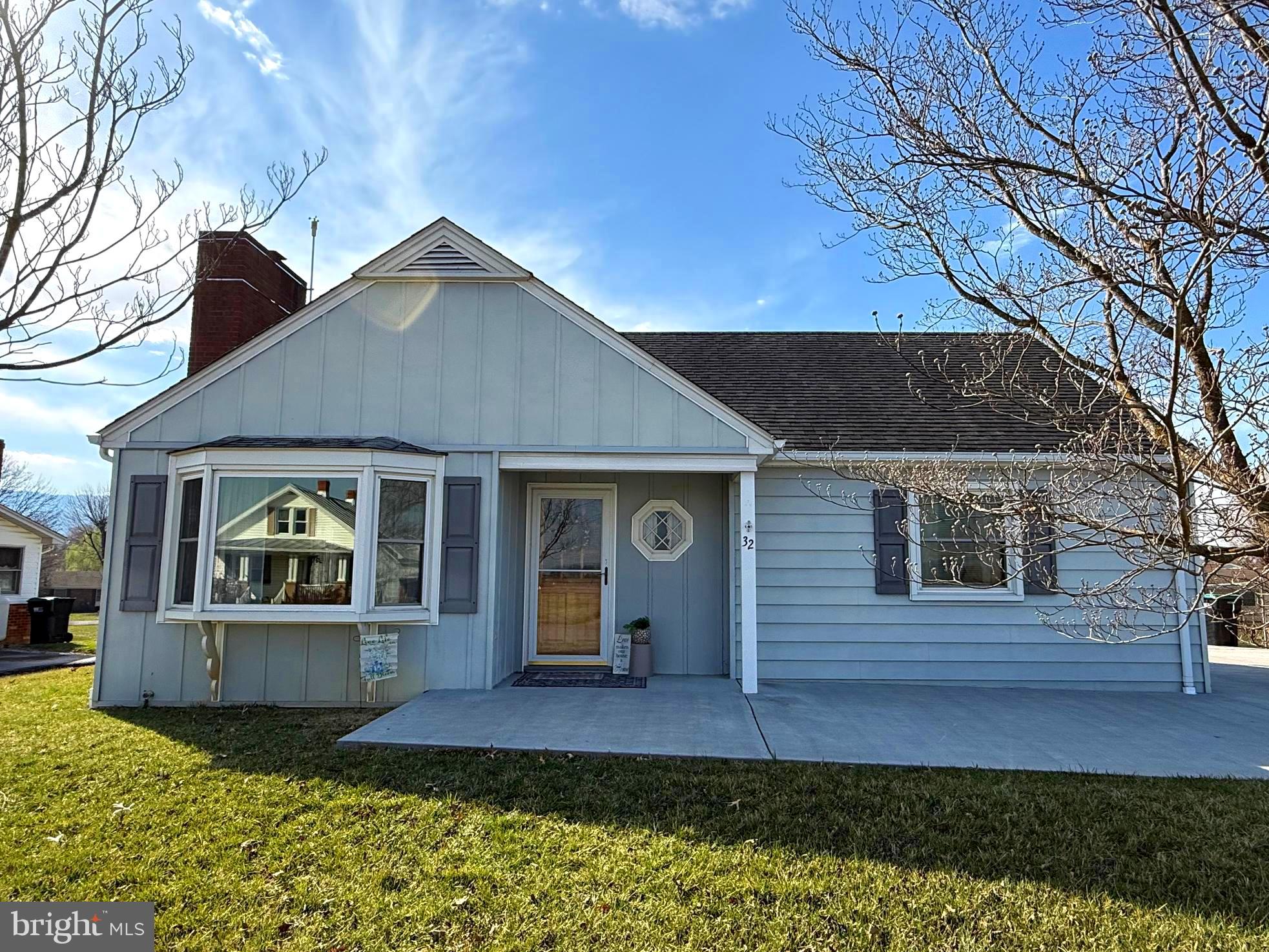 Nestled in the heart of Luray, VA, this charming 2-bedroom, 2-bath, bonus room, finished attic  home offers a perfect blend of comfort and convenience, with breathtaking mountain views and a thoughtfully designed interior. Inside, enjoy refinished hardwood floors, ample cabinet and counter space, and updated bathrooms with new vanities, lighting and the lower level full bath offers a stunning tiled shower. The finished multimedia room in the basement and walk-up attic provide endless possibilities for extra living space, whether as a third bedroom, office, or creative retreat.  A wood-burning fireplace, surrounded by classic brick with a beautifully crafted mantle, serves as a cozy focal point in the living area. The home is complete with a fully fenced backyard and two spacious outbuildings for additional storage or workshop space.

Recent updates include a French drain, new extra large driveway, new light fixtures, a new back door, and a radon mitigation system. The HVAC is serviced annually, the fireplace was cleaned and inspected two years ago, and the dishwasher, microwave, and refrigerator are just two years old. Heating options include attic baseboard, main floor and basement electric-Central HVAC, and oil backup. Laundry can be on the main floor where there are hookups, or currently in the basement for added flexibility. Main floor laundry area can easily be converted back to an oversized pantry. 

Located just minutes from Lake Arrowhead, Main Street, the Hawksbill Greenway, and Luray Caverns, this home offers easy access to a variety of activities. Explore Shenandoah National Park, nearby wineries and breweries, the local movie theater, and charming antique shops. Outdoor enthusiasts will love the Shenandoah River for fishing, kayaking, and hiking, making this home an ideal retreat for those who enjoy both relaxation and adventure!
A fantastic opportunity to own a home in a scenic and thriving community! Let 32 Eden Rd be the next address you call home.