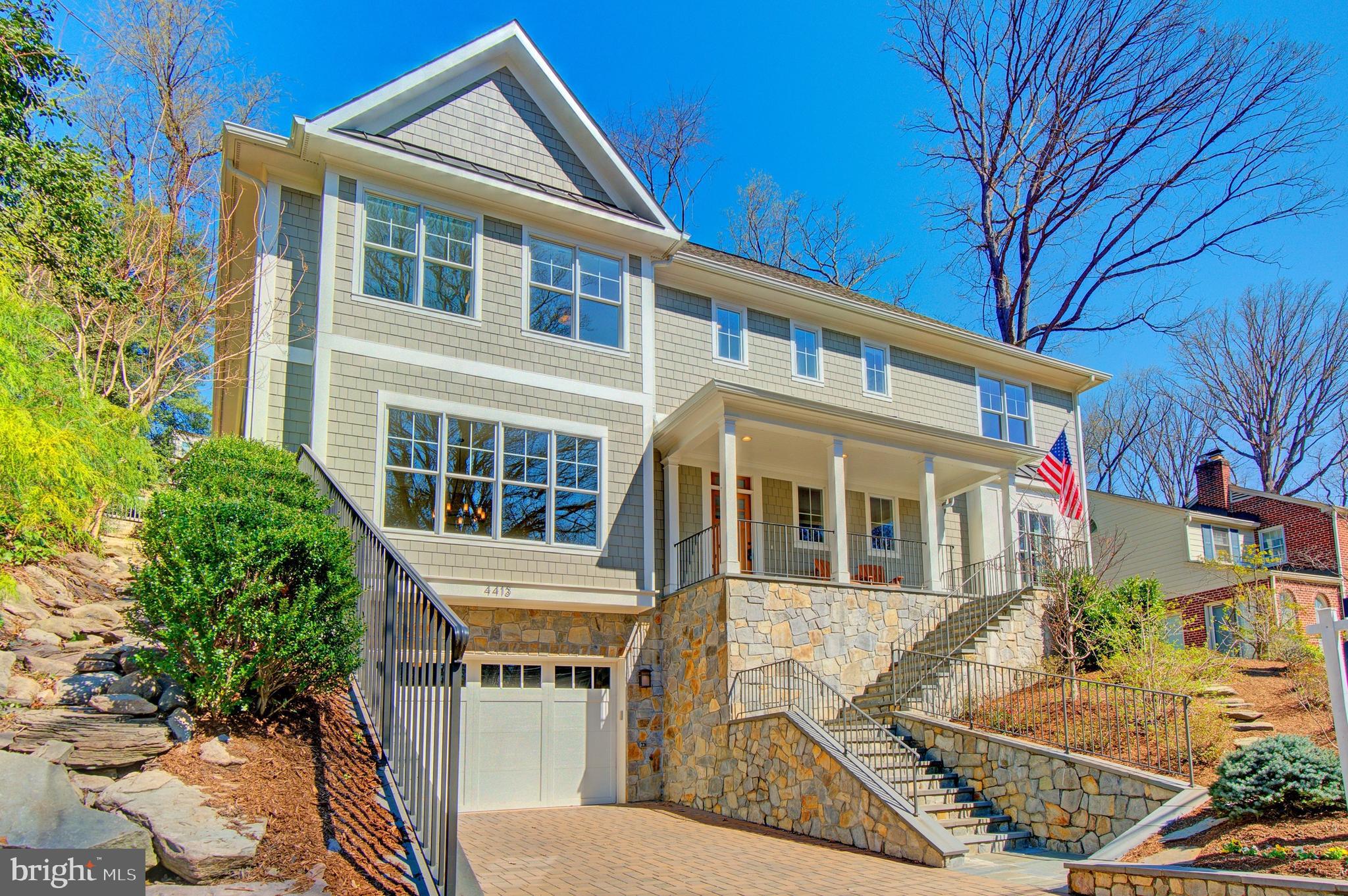 After your Visit to Vacation you will know you have found your Oasis near the City. Serenity and privacy are yours in the quiet community of Lee Heights, a neighborhood known not only for its enviable location just two lights to DC, but for its peaceful personality. Sit on the front porch to relax in solitude or to chat with neighbors passing by. Be still under the pergola in the back yard to marvel at the commanding views of nature all around. Take a short stroll down the street to come upon an Arlington Parks trail leading to the Potomac River or sit awhile at Lee Heights Park to enjoy the verdant surroundings. Shops, schools and nature centers nearby enhance the classic Arlington lifestyle.Inside you will Appreciate a Quality, and a Character, found only in Custom Construction. Extensive Mill work   Wide-Plank finish-inplace Hardwood Floors on Main & Upper Levels   Designer Lighting  Classic Fittings & Finishes   Chef s Kitchen with Expansive Island,Professional Grade Appliances & Walk-in Pantry   Owner s Suite overlooking the Tranquil Rear Yard with Stunning Stone Terracing  Lower Level Retreat with Hang-out Space, Professional Workshop and Fifth Bedroom with Full Bath.A HOME THAT FEELS LIKE FOREVER