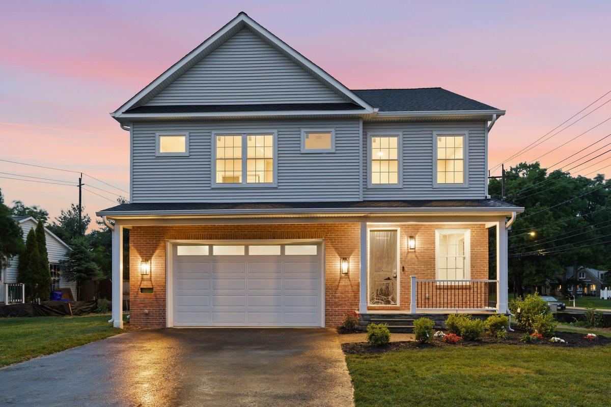 On the market for the first time- a unique opportunity to own a newly constructed home built by the MCPS Construction Trades Foundation! Students in the program cleverly designed and constructed this stunning home under professional supervision.
Where refined modern living meets elevated design, this home blends luxury finishes with everyday comfort for the discerning homeowner. Perched off Cherry Hill Road, this home is just minutes from the ICC, 29, and 95. Shopping is right down the street!  A thoughtfully designed mudroom between the two-car garage and kitchen makes grocery runs easy while offering storage for everyday use
Natural light flows throughout the main level, with an open floor plan and 9' ceilings.  Cozy up to the gas fireplace, enjoy conversation around the kitchen island, or an iced coffee in the sunroom.  
The kitchen  features designer selected finishes including a Brizo faucet, stainless steel appliances, full height backsplash, kitchen island and peninsula. With windows on each side of the home, there are  views of the backyard from every spot in the main living areas... The main floor Powder room feels elevated with a striking Black Onyx faucet and oversized vanity. .


The front living room can serve as a secondary gathering space, office, or  playroom.  Upstairs French doors welcome you into the expansive and luxurious primary en-suite. The primary bath is breathtaking with an expansive vanity, separate walk-in shower, freestanding soaking tub, and private water closet creating a spa-like retreat. A secondary en-suite bedroom features its own adjoining bathroom, making it ideal for guests or in-laws  The third and fourth bedrooms share a well-appointed hall bathroom.. The Laundry Room is conveniently located on the bedroom level, perfectly suited for modern living.
The unfinished basement has a rough-in for a future bathroom, full egress windows and endless potential. Dual-zoned HVACs provide comfort no matter the weather.
Located on a corner lot, there is plenty of room for entertaining both inside and out. The rear of the home features two sliders that open to a deck and backyard.  This is a special chance to own a newly constructed home that is ready for entertainment ,while supporting the program's current and future students!