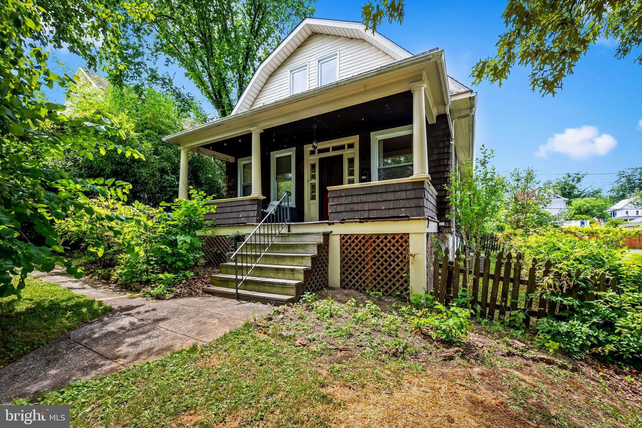 If you've been searching for a home with timeless character, solid craftsmanship, and the opportunity to make it your own, this charming 1920s bungalow is a must-see.

The main level features beautiful hardwood floors, stained-glass details, three bedrooms, and a full bath. The spacious, natural light filled kitchen offers plenty of room for cooking, gathering, and everyday living.

Upstairs, you'll find a private primary suite complete with its own full bathroom and abundant storage space. The basement provides even more flexibility, whether you need storage, a workshop, hobby area, home gym, or future finished living space.

Outside, the generous yard offers endless possibilities for gardening, entertaining, pets, play, or simply enjoying the outdoors. Ample parking is located behind the house, with room for future expansion for more gardening space or a larger  parking pad. 

Rich with original charm and great bones, this home is priced to allow room for your own updates and personal touches. Tucked away on a quiet street yet close to everything, you'll enjoy easy access to restaurants, parks, coffee shops, and everyday amenities. For added peace of mind, a brand-new sewer line  has just been installed.