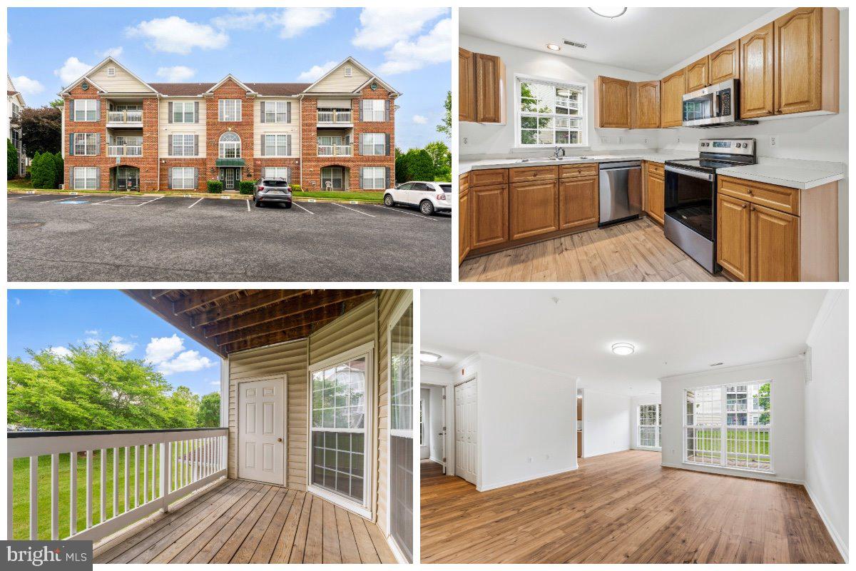 Welcome home to this updated second-floor condominium in the Whittier community. Freshly painted throughout and featuring brand-new luxury vinyl plank flooring, this light-filled home offers an inviting and modern feel from the moment you enter. Floor-to-ceiling windows flood the living spaces with natural light, creating a bright and airy atmosphere.
The thoughtfully designed floor plan features two spacious bedrooms, each with its own private en-suite bath, providing comfort and privacy for residents and guests alike. The kitchen is equipped with appliances that are approximately one year old, and a brand-new washer and dryer are conveniently located within the unit.
Step outside to your private balcony and enjoy your morning coffee while taking in peaceful views and a setting that feels both private and serene. Additional conveniences include elevator access within the building and low-maintenance condo living.
Residents enjoy all that Whittier has to offer, including scenic walking paths around the lake, three community swimming pools, playgrounds, tennis courts, baseball fields, and more. Conveniently located near shopping, restaurants, everyday amenities, public transportation, and Fort Detrick, this condo combines comfort, convenience, and an exceptional community lifestyle.