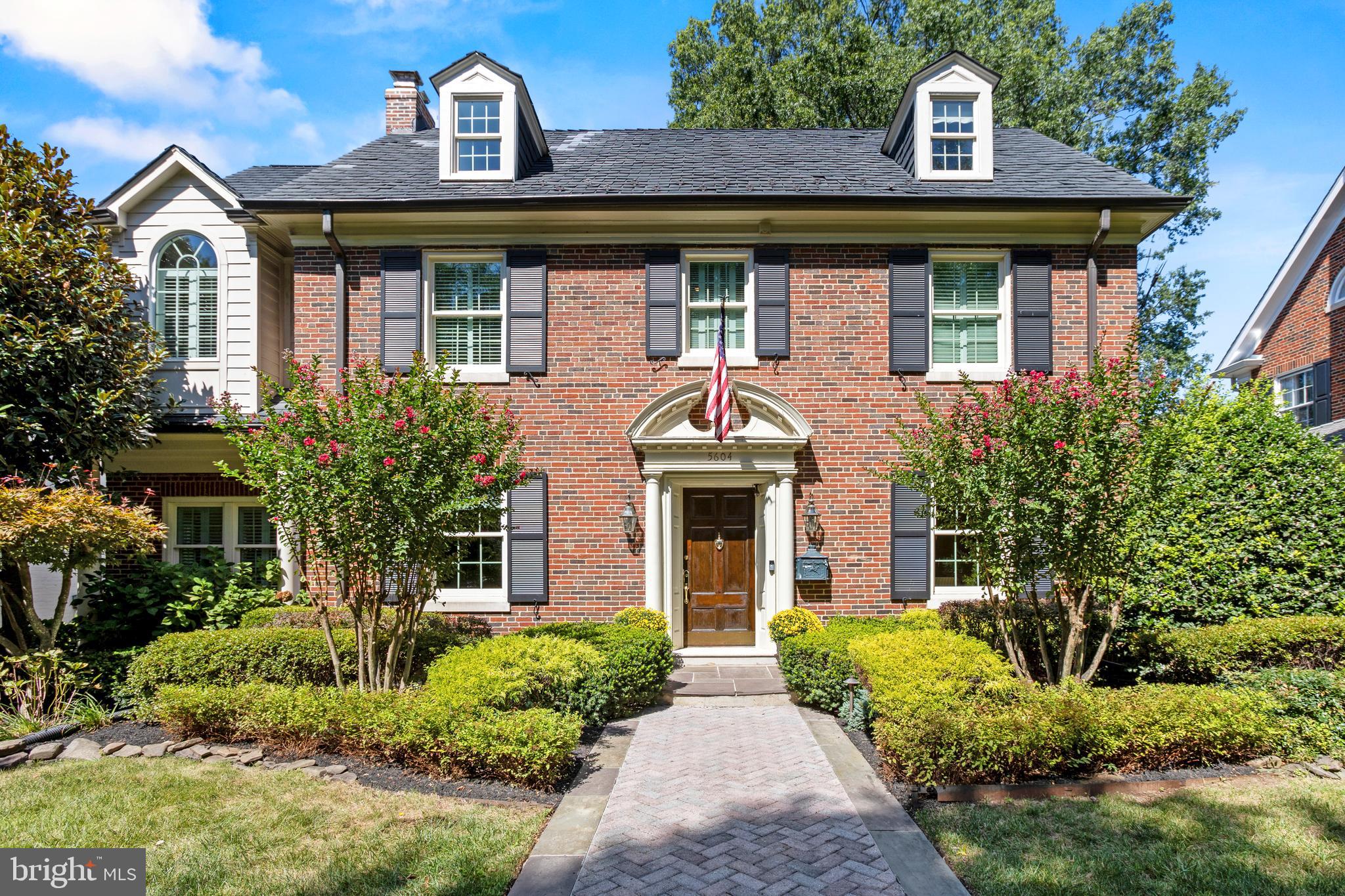 Extraordinary Chevy Chase Village Classic

This distinguished brick Colonial in prestigious Chevy Chase Village has been exquisitely reimagined, expanded, and finished with uncompromising attention to detail.

Outdoor living is equally elevated, with multiple venues for both refined entertaining and serene relaxation. A sweeping mahogany deck, landscaped gardens, and brick patio form a private oasis, while a rare three-car detached garage—accessible from the rear alley—provides abundant off-street parking, security, and convenience.

At your doorstep, the very best of Chevy Chase Village awaits. Stroll to parks, fine dining, upscale shopping, Whole Foods, the Metro Red Line, and the exciting redevelopment of Mazza Galerie—all while enjoying the coveted services of the Village, including dedicated Chevy Chase Village police, mail collection, Amazon package management, and concierge-level amenities while you travel.

Blending timeless architecture with luxurious modern updates, this turn-key residence offers an extraordinary lifestyle in one of the region’s most coveted neighborhoods.