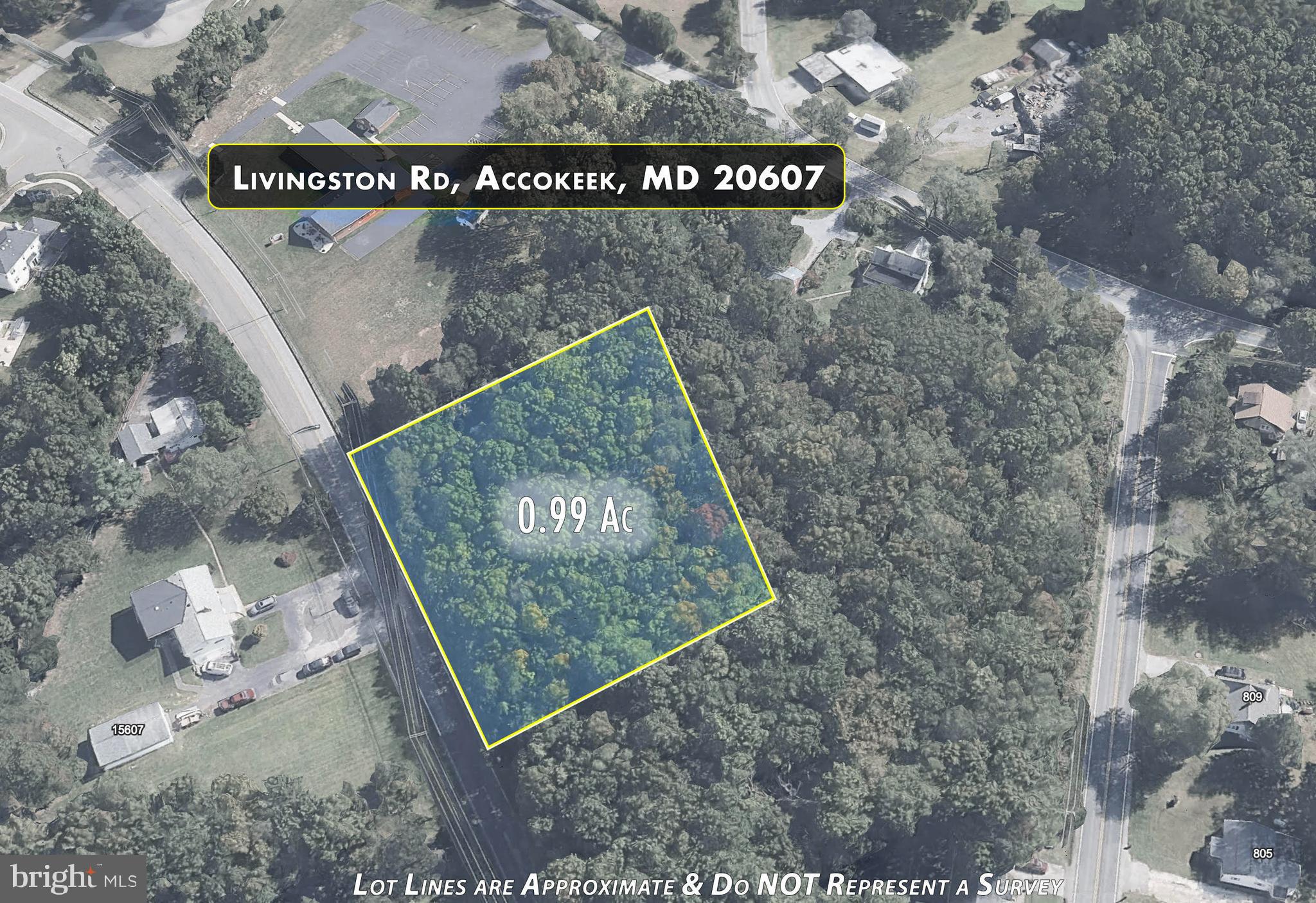 🌳 Prime Residential Lot in Accokeek Acres!

Fantastic opportunity to own nearly 1 acre (0.988 AC / 43,037 sq. ft.) of land in the sought-after Accokeek Acres community of Prince George’s County. This residential rural-zoned lot (RR) offers the perfect setting for your dream home, with plenty of space for privacy, outdoor living, and future growth. Located just off Livingston Road, the property provides convenient access to Indian Head Highway (MD-210), making commutes to National Harbor, Washington, D.C., Northern Virginia, and Southern Maryland a breeze.

With a recent sale history and low annual taxes, this parcel is ideal for buyers, builders, or investors looking for land in an established neighborhood. Enjoy the peaceful setting of Accokeek while still being close to schools, parks, shopping, and major commuter routes.

Don’t miss your chance to secure this valuable piece of land and create the home you’ve always envisioned!

📏 Lot Size: 0.988 Acres (43,037 Sq. Ft.)

🏡 Zoning: Residential Rural (RR)