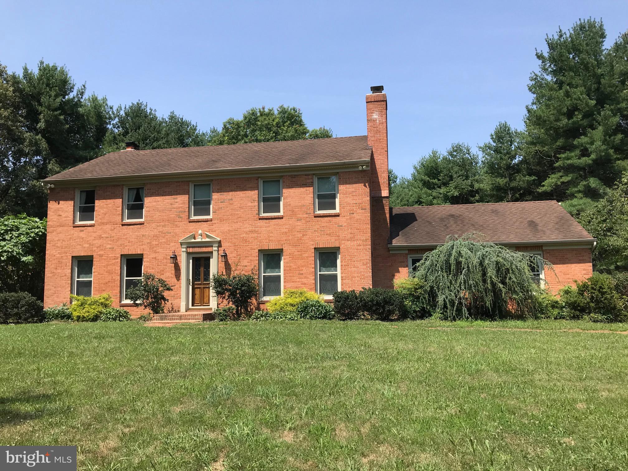 ** Sprawling Estate on 30 Acres with Unmatched Potential **
** Discover the perfect blend of luxury, space, and opportunity with this remarkable property spanning two parcels totaling 30 acres Featuring a spacious residence and expansive land, this offering presents endless possibilities for discerning buyers. **
** Residence:
A 4-bedroom, 3.5-bathroom brick colonial awaits within this sprawling estate. Spread across three levels, the home exudes modern feeling with the heating and ac, water heater, water filtration system replaced in the last 2 years. Recently  painted throughout all levels. The residence boasts of a welcoming ambiance. **
** Other  Features:
Step onto hardwood flooring gracing the top two levels, adding warmth and sophistication to the living spaces. The large eat-in kitchen seamlessly connects to a cozy family room adorned with a fireplace, creating the perfect setting for relaxation and entertainment.  Additionally, two wood-burning fireplaces and a formal dining room adds to the home's charm and functionality. **
** Exceptional Amenities:
An oversized 2-car attached garage provides ample space for vehicles and storage, while the level backyard offers a tranquil retreat surrounded by abundant wildlife. Enjoy the serene outdoors and the opportunity to create your own oasis on this expansive property. **
** Prime Location:
Conveniently located near soon to be the largest public school complex in Northern VA, featuring an indoor track stadium, this property offers easy access to education and community amenities. Additionally, Brambleton Town Center, with its diverse array of shopping, dining, fitness, and entertainment options, is less than 5 minutes away, ensuring a vibrant lifestyle for residents. **
** Investment Potential:
Ideal for investors or those seeking a great rental property, this estate holds immense value, with TR-3 zoning allowing for various development possibilities. The true value of this offering lies not just in the home, but in the expansive land awaiting your vision. **
** Schedule Your Viewing Today:
Don't miss out on this rare opportunity to own a property with limitless potential. Contact us now with any questions or to schedule a viewing and discover the possibilities that await you. **