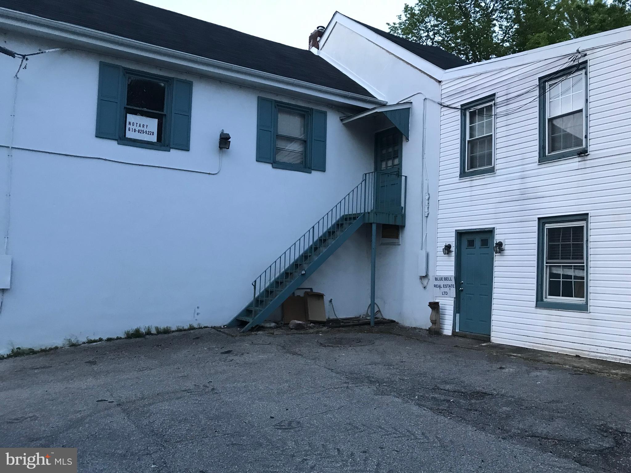 This office is located in the historic district of Whitemarsh township. This Location has great visibility and has great access from the mid county exchange highways. Owner is relocating. Property is zoned Village Commercial. For any further information on possible uses of the property please contact Whitemarsh township. Owner is a licensed Real Estate Agent