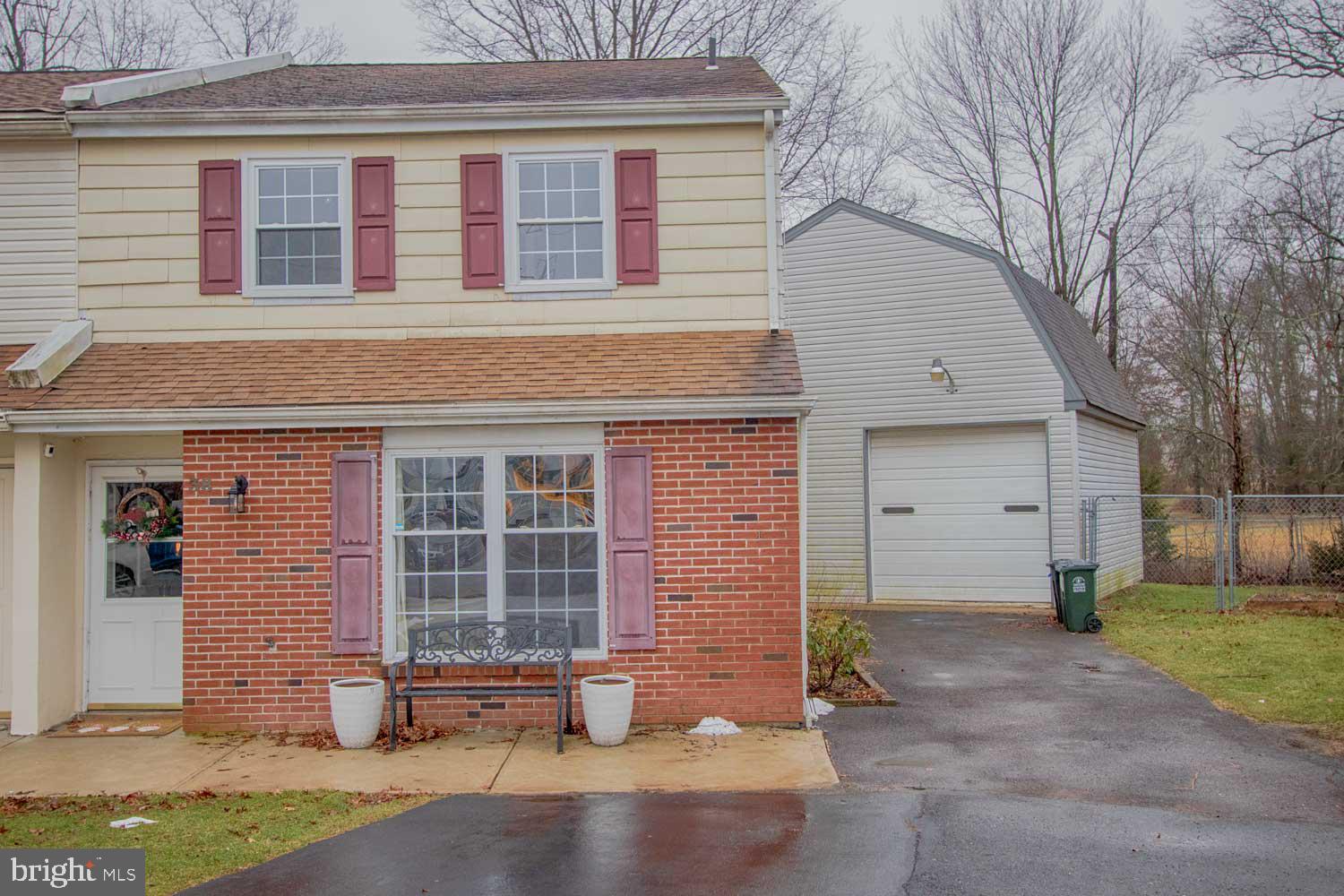 You do not want to miss this beautifully updated property located on a cul-de-sac within the desirable Cedar Grove Estates neighborhood and Quakertown Community School District! Conveniently located within minutes of major roadways and stores, this great home offers over 1,400 SF of finished space, 3 generously sized bedrooms, 1 full and 1 half bathrooms, a private back patio, fenced-in backyard and an over-sized detached two-story garage / workspace! Pride of ownership is evident throughout with stunning updates completed including updated flooring, elegant kitchen with newer counter-tops, cabinets, back-splash and appliances, updated bathrooms and so much more! The first floor consists of an open concept living area with an inviting family room offering natural light, a dining room area with easy access to/ from the kitchen, an amazing kitchen area with eat-in space and access to/ from the backyard and a half bathroom. Upstairs you will find 3 generously sized bedrooms, the laundry area and an updated over-sized full bathroom with both hallway access and a separate entry from the master bedroom. Do not forget about the back covered patio, fenced in backyard and over-sized detached two-story garage/ workspace ready for your needs......there is also a nearby park within walking distance....you have to see it to believe this gem of a property! Schedule your showing today!