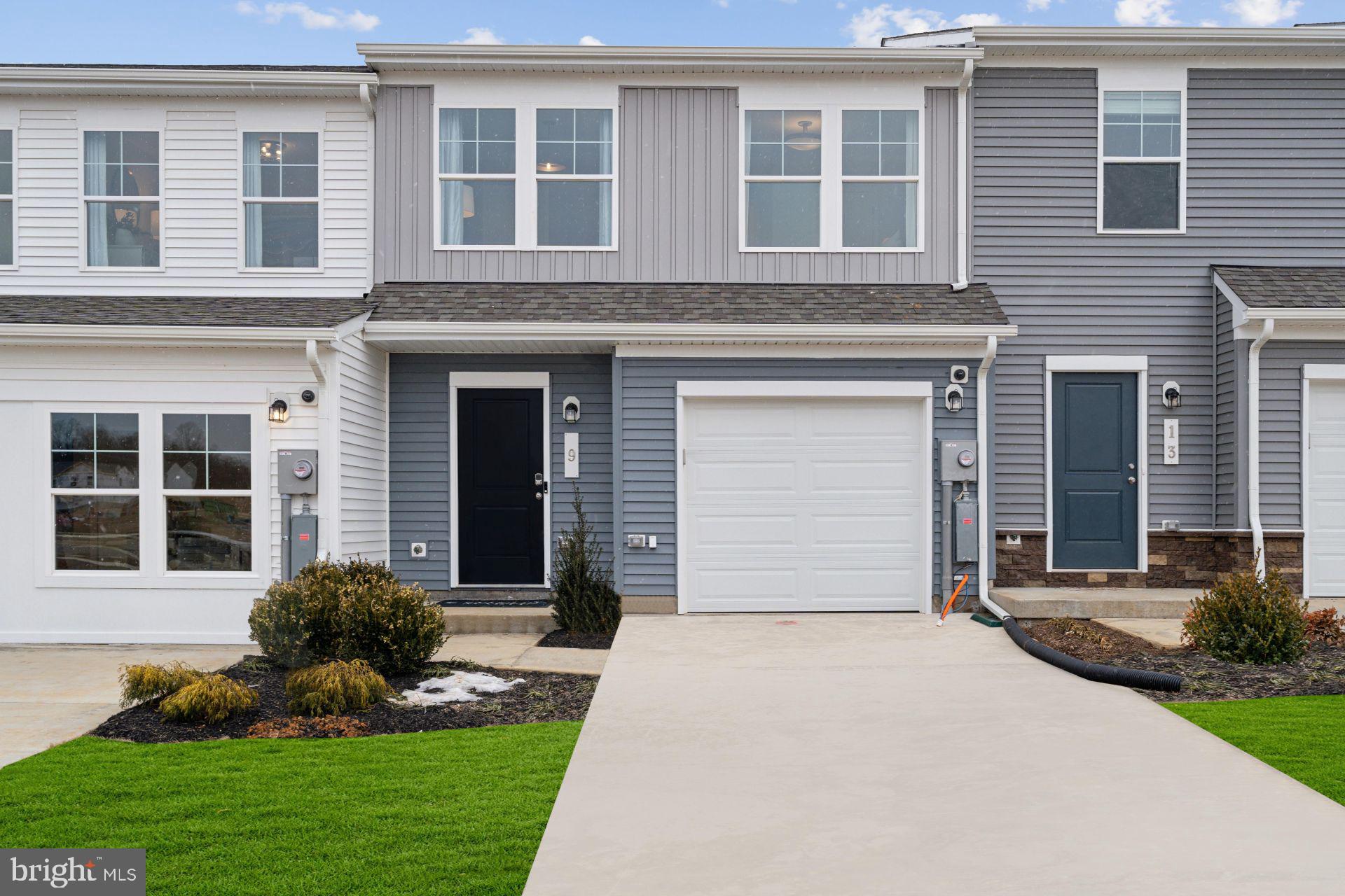 STONE SPRING-  "HURRY- LAST CHANCE- ALMOST SOLD OUT OF THE TOWNHOME/VILLAS" AVAILABLE for November Move-In! Welcome to The Rutledge, a brand-new Essence by Stanley Martin villa-style townhome designed for modern living. With 3 spacious bedrooms, 2.5 bathrooms, and an attached garage, this 2-level home offers more space and fewer stairs than a typical 3-level townhome.
The open-concept layout features a bright family room, a stylish kitchen, and a dining area perfect for entertaining. Upstairs, the luxurious primary suite boasts a spa-like bath, while two oversized bedrooms provide flexibility for family, guests, or a home office. No surprises—the list price includes all options and upgrades!
Live the Stone Spring Lifestyle
Located in the heart of Charles Town, enjoy small-town charm with modern convenience. Stroll to Starbucks, visit the community dog park, or unwind at Harpers Ferry Brewing. Outdoor lovers will appreciate Jefferson County Memorial Park, and history buffs can explore Harpers Ferry, just 6 miles away. Plus, Hollywood Casino at Charles Town Races is right around the corner, with Leesburg, VA, just 30 minutes away.
Don’t Miss Out! Schedule your tour today and experience the perfect blend of comfort, convenience, and adventure
Sales Office Open:
🕙 Monday, Tuesday, Friday and Saturday: 10 AM - 5 PM | 🕛 Sunday: 12 PM - 5 PM  Closed Wednesday and Thursday.
Model homes can be toured during closed hours using our "Self-Guided" access code. To access after hours, use the QR code posted on the model home's sales office front door and follow the directions. You'll be given an access code to unlock the model home to tour.