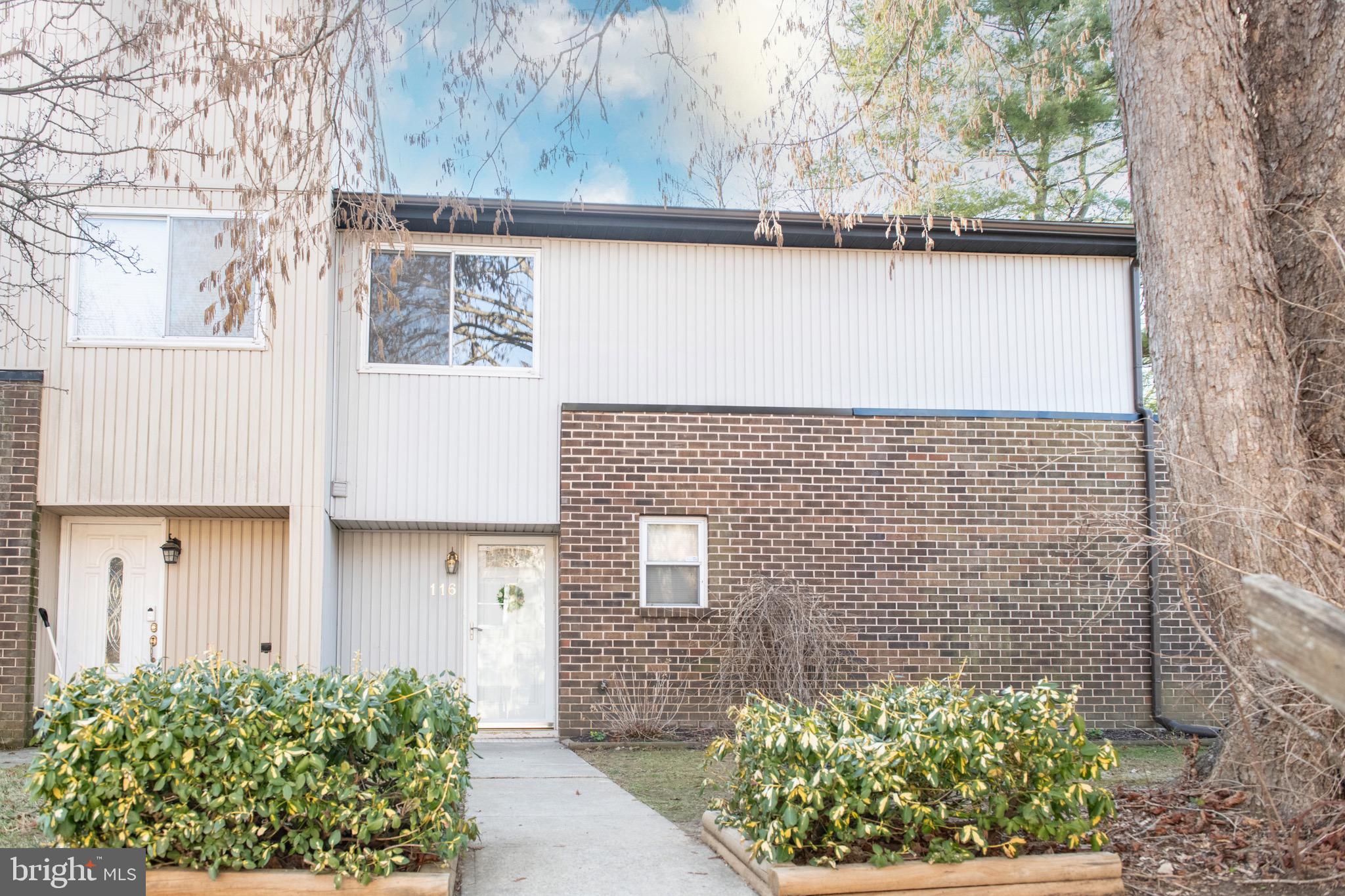 PRE-INSPECTED and MOVE-IN READY! Welcome to 116 Argyll Ct, a beautifully maintained end-unit in the highly sought-after Wedgewood Estate community. This charming two-story home is just a short distance from the entrance of the community, offering both convenience and tranquility.

Step inside to find a bright, airy layout featuring luxury vinyl plank floors and spacious rooms, perfect for comfortable living. A spacious, light-filled living area seamlessly flows into an inviting dining space. The kitchen offers stainless steel appliances, great cabinet storage, and space enough for a cafe table, while the laundry room comes equipped with a stacked washer and dryer for added convenience.  Upstairs there are 3 spacious bedrooms and a full hall bath.

Enjoy outdoor living at its finest on the private deck off the dining room, where you can unwind and take in the stunning views. With maintenance-free living in a peaceful community, this home is truly a must-see. Schedule your visit today!