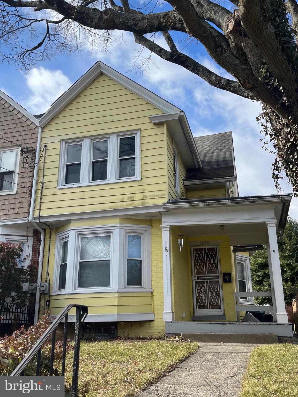 Rare opportunity to create your own vision on a charming street just steps from the heart of Bryn Mawr's bustling commercial district.  This property requires full renovation, with all interior walls, bathrooms and mechanical systems removed, providing a fresh start for any project.  Only the kitchen has been preserved, with appliances, cabinets and countertops intact. Bring your builder and your inspiration!