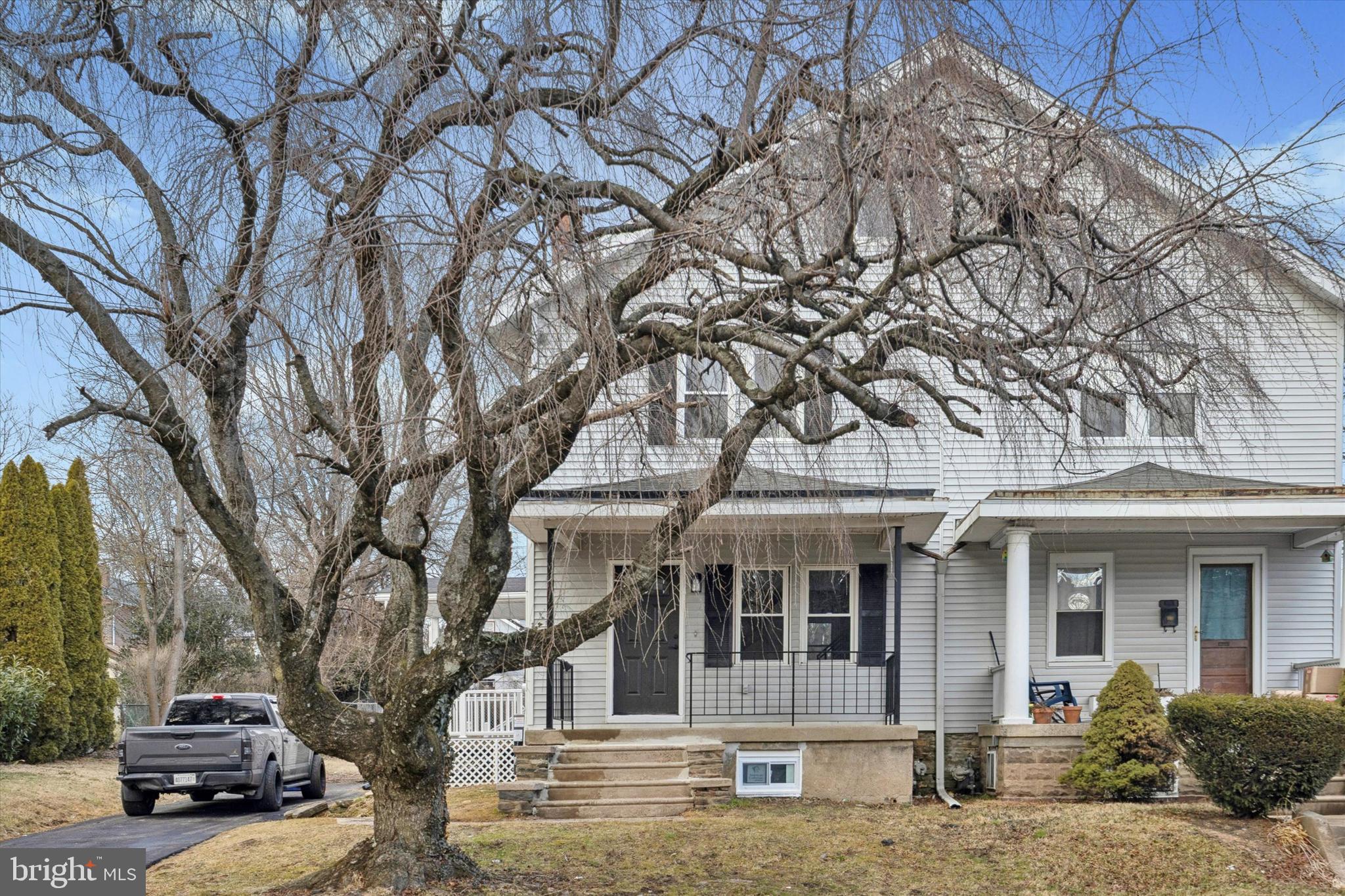 Beautifully renovated 4-bedroom twin in the heart of Glenside! This stunning home features an open-concept first floor with a spacious living room, eat-in kitchen, convenient first-floor laundry, and a powder room—perfect for modern living.

The second floor offers three generously sized bedrooms, including a primary suite with two closets, along with a well-appointed hall bathroom. The third floor is a large, versatile space that can function as a fourth bedroom, home office, family room, or a combination of all three.

Enjoy outdoor entertaining on the expansive covered wraparound deck. The unfinished basement provides ample storage space. Major updates include new HVAC, electrical, plumbing, flooring, kitchen, and bathrooms—offering peace of mind and move-in-ready convenience.