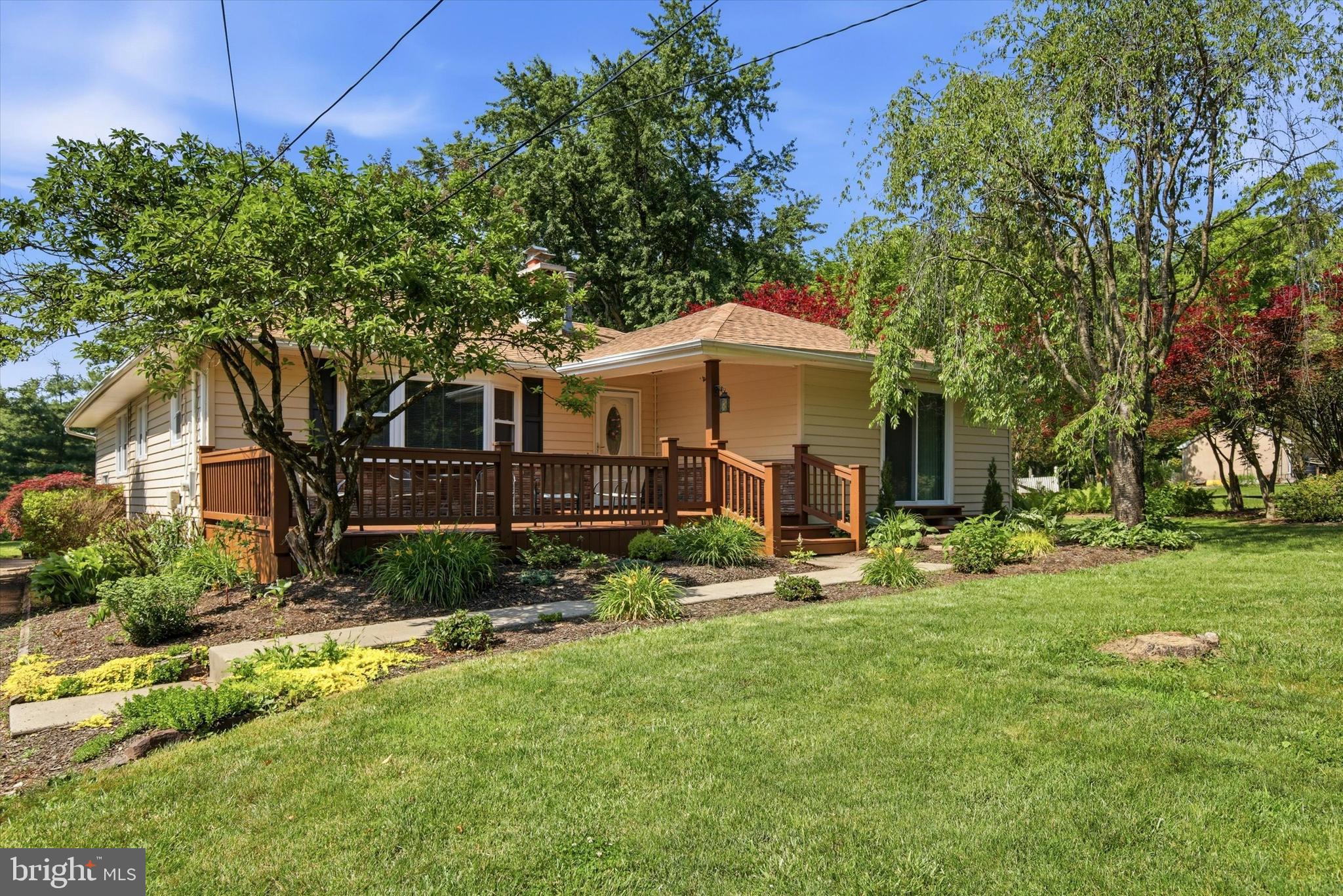 Welcome to 1258 Durham Road, a well-maintained home in desirable Buckingham Township. This 4-bedroom, 2-full-bath property offers a flexible layout with a dedicated office/flex space, perfect for working from home, hobbies, or additional living space.

The home features a cozy wood-burning insert, creating a warm and inviting atmosphere, while numerous recent updates, including newer HVAC and utility systems, provide peace of mind for the next owner. Step outside to enjoy a private backyard setting, offering plenty of space to relax, entertain, or simply enjoy the outdoors.

Located within the highly regarded Central Bucks School District, this home is served by Buckingham Elementary, Holicong Middle School, and Central Bucks West High School. Conveniently situated just minutes from Doylestown, Peddler's Village, and New Hope, you'll enjoy easy access to shopping, dining, entertainment, and all the charm Bucks County has to offer.