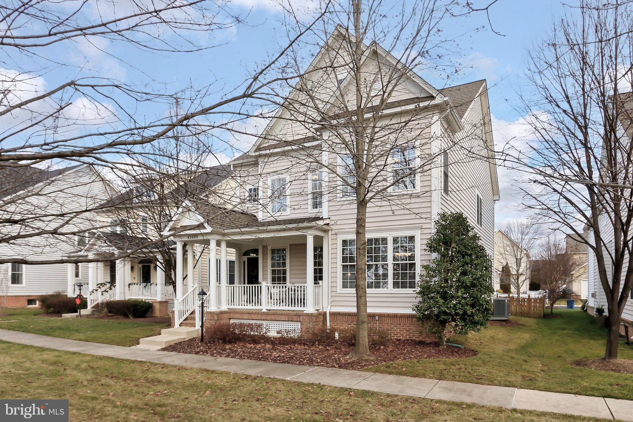 ** This Delightfully Charming Home has it ALL!!
<br>
<br>
**Offer Deadline- Sunday @ 7pm** 1/07/2024
<br>
<br>
Nestled on a Private and Flat lot [10,545sf] with a Cozy Front Porch overlooking Gorgeous Landscaping- PLUS- a Fully Fenced in Rear Yard with Paver Patio and a Covered Breezeway to Your Oversized 2 Car Garage=  this Home has your Outside Needs Covered!
<br>
<br>
Step Inside the Light filled Foyer and you will Immediately realize this is not your Standard Home Design ** Beautiful Trim Detailing, Hardwood Flooring, a Neutral Paint palette and Windows Galore make this home so Special ** Just off the Foyer is the Office and Adjoining Dining Room with Views of the pretty Gardens and Front Porch ** Further along is the AMAZING Chefs Kitchen with and Endless amount of Granite Countertops, SS Gourmet Appliance- 5 Burner Gas Cooktop, Dble Wall Ovens, Built In Microwave and European Style Refrigerator ** The Massive Island is perfect for Food Prep, Buffets or a Great place to sit, while Enjoying a meal or snack** The open floorplan offers Direct Views into the Great Room with Walls of Windows, a Stone Fireplace and Soaring Ceiling ** The adjoining Eat In Kitchen Area is a Welcomed Extra and Leads into the MUDROOM with Walk In Closet ** Rounding out the Main lvl includes a Powder Room and Hardwood Stairs to the Bedroom Lvl.
<BR>
<BR>
The Bedroom Level Features: All New Plush Carpeting + Padding (12/23) along with the Carpet Runner!! The Grand Owners Suite offers Space for a Sitting Area and Includes a Volume Ceiling with CF, Additional Windows w/ Blinds and an Oversized Walk-In Closet ** The Luxury Owners Bath won’t Disappoint with Spa Toned Tile, a Corner Soaking Tub, Additional Windows, 2 Separate Vanities and a Private Water Closet **  Down the Hall are 3 Spacious Bedrooms with CF’s, 2 Additional Full Bathrooms and an Oversized Laundry Room w/ Walk-In Linen Closet ** 
<br>
<br>
The Fully Finished Lower Level Features all NEW Carpeting, an Oversized Rec Room with Recessed Lighting, Bedroom #5, Full Bathroom #4, Gaming Room or…. , Large Walk-In Storage Room and Separate Utility Room= Over 1,000sf of Finished Area and it’s PERFECT!!!
<br>
<br>
Check Out this List: New Plush Carpet and Padding (12/23), Architectural Roof Shingles (1/23), Landscape Refresh (12/23), Professionally Power Washed Exterior- (12/23), Professionally Cleaned Windows (12/23), Driveway Top Coat (22’), Exterior Painted (21'), SS Built In Microwave (21’), Washer and Dryer (21’), SS European Style Refrigerator (21’), SS Dishwasher (20’), Garbage Disposal (20’), Brushed Chrome Faucet (20’) and MORE!!!!
<br>
<br>
** Enjoy this Remarkable Home found in Amenity Rich Brambleton ** 10+ miles of Paved Trails, Parks Galore, Tot Lots, Zip Lining, Tennis Cts, Dog Park, Community Activities, Little Libraries, 4 Pool Complexes AND the Brambleton Town Center: Grocery, Restaurants, Movie Theatre, Daily Convenience Shops, Medical offices and State of the Art Brambleton Library!! ** We LOVE our Schools AND Teachers- Legacy Elementary, Brambleton Middle and Independence HS **