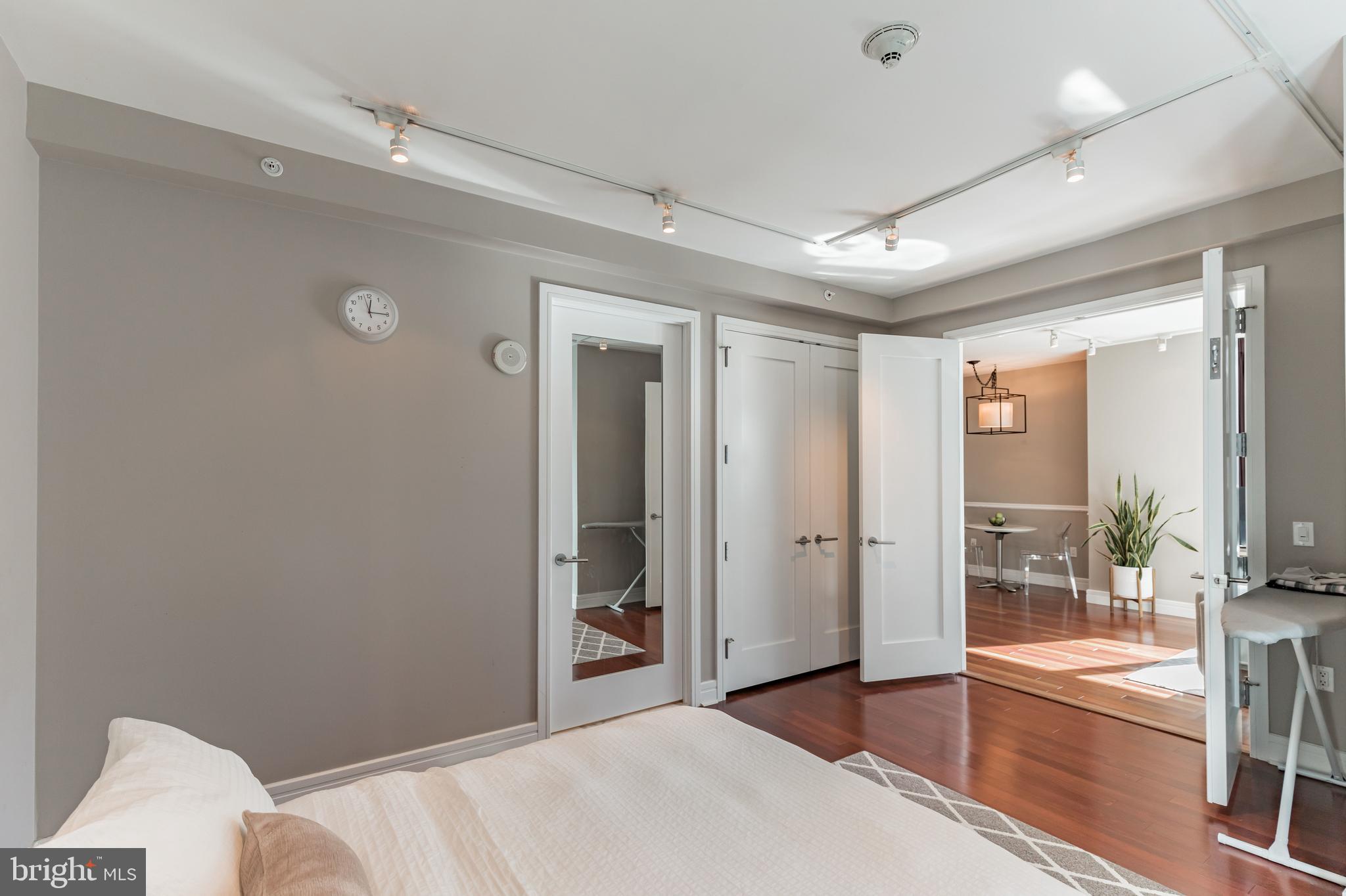 16th floor 1-bedroom, 1.5-bath residence at The Ritz-Carlton Residences offering approximately 894 square feet of thoughtfully designed living space in the heart of Center City.

Floor-to-ceiling operable windows span the living area, bringing in natural light throughout the day while offering the option for fresh air. The open layout is complemented by soaring ceilings, creating a space that feels both expansive and functional.

Thoughtful enhancements throughout include custom built-in closets, tailored window treatments, and a refined lighting system, providing a move-in ready experience with a higher level of finish.

The kitchen is equipped with Viking, Sub-Zero, and Miele appliances, seamlessly integrated for both everyday living and entertaining. The primary bath, finished in Calacatta marble, features a Bain soaking tub and glass-enclosed shower. A rare powder room and in-unit laundry add convenience for both residents and guests.

Residents enjoy full-service living with 24-hour concierge, valet parking, chauffeur-driven house car service, state-of-the-art fitness center, indoor pool, resident lounge, outdoor terrace, landscaped garden, and on-site dog run.

Located directly across from City Hall with immediate access to public transportation, dining, shopping, and cultural destinations.