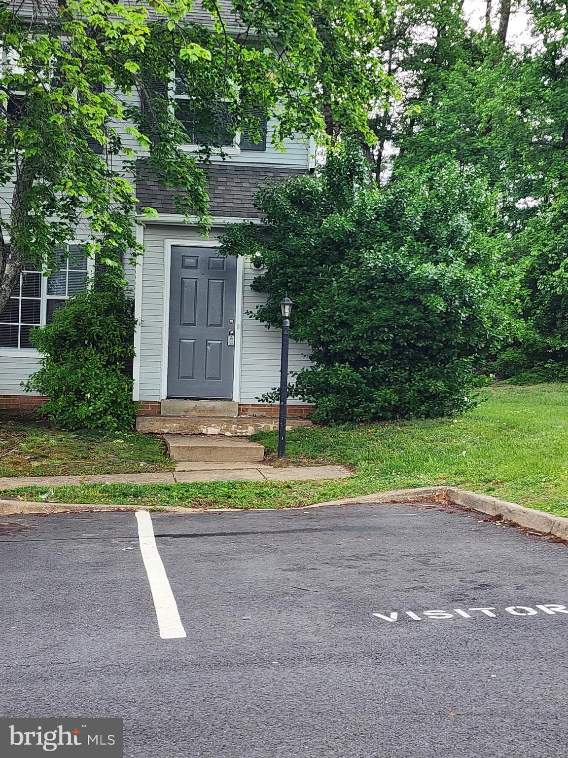 Charming 2 bed, 2.5 bath end unit townhome in a great location. Walk into a living room that has an abundance of natural light and a fireplace. There is a large separate dining room with sliding doors that lead to a lovely fenced in backyard with a shed for storage. The kitchen has an eat-in area. There is a large laundry room that has ample space for storage.  There are two large bedrooms each with its own en-suite.   This home is in a great location - close to 95, shopping and downtown Fredericksburg.  This is a must see!