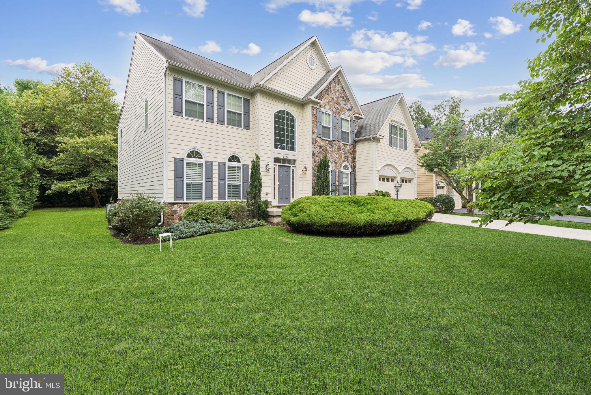 Ideally located in McLean, this beautiful and spacious colonial is just minutes from both downtown McLean and Tysons Corner. Built in 2010, this bright and open 7,000-square-foot home offers numerous high-end upgrades, including beautifully updated bathrooms, quartz countertops, and elegant marble tile finishes.
The main level features an open floor plan with Brazilian cherry hardwood flooring throughout, detailed moldings, and an abundance of natural light from oversized windows. The kitchen, complete with an adjoining breakfast room, is designed for both everyday living and entertaining, featuring a Jenn-Air cooktop, stainless steel GE Monogram refrigerator, Café microwave with convection oven, custom cabinetry, and a large center island. The kitchen opens seamlessly to the family room with a fireplace, creating a warm and inviting gathering space.
This level also includes a stately formal dining room, a formal living room, and a private office that can easily serve as a main-level bedroom with a full attached bath.
Upstairs, the luxurious owner's suite offers hardwood floors, a beautifully updated spa-like bathroom, and generous walk-in closets. Three additional bedrooms complete the upper level, including one with an en-suite bath and two connected by an updated Jack-and-Jill bathroom.
The fully finished lower level provides exceptional versatility with a spacious recreation room, media room, exercise room, and a second laundry area—perfect for comfortable everyday living and entertaining.
The professionally maintained lawn is cared for by the HOA, allowing you to enjoy the beautiful surroundings without the upkeep.