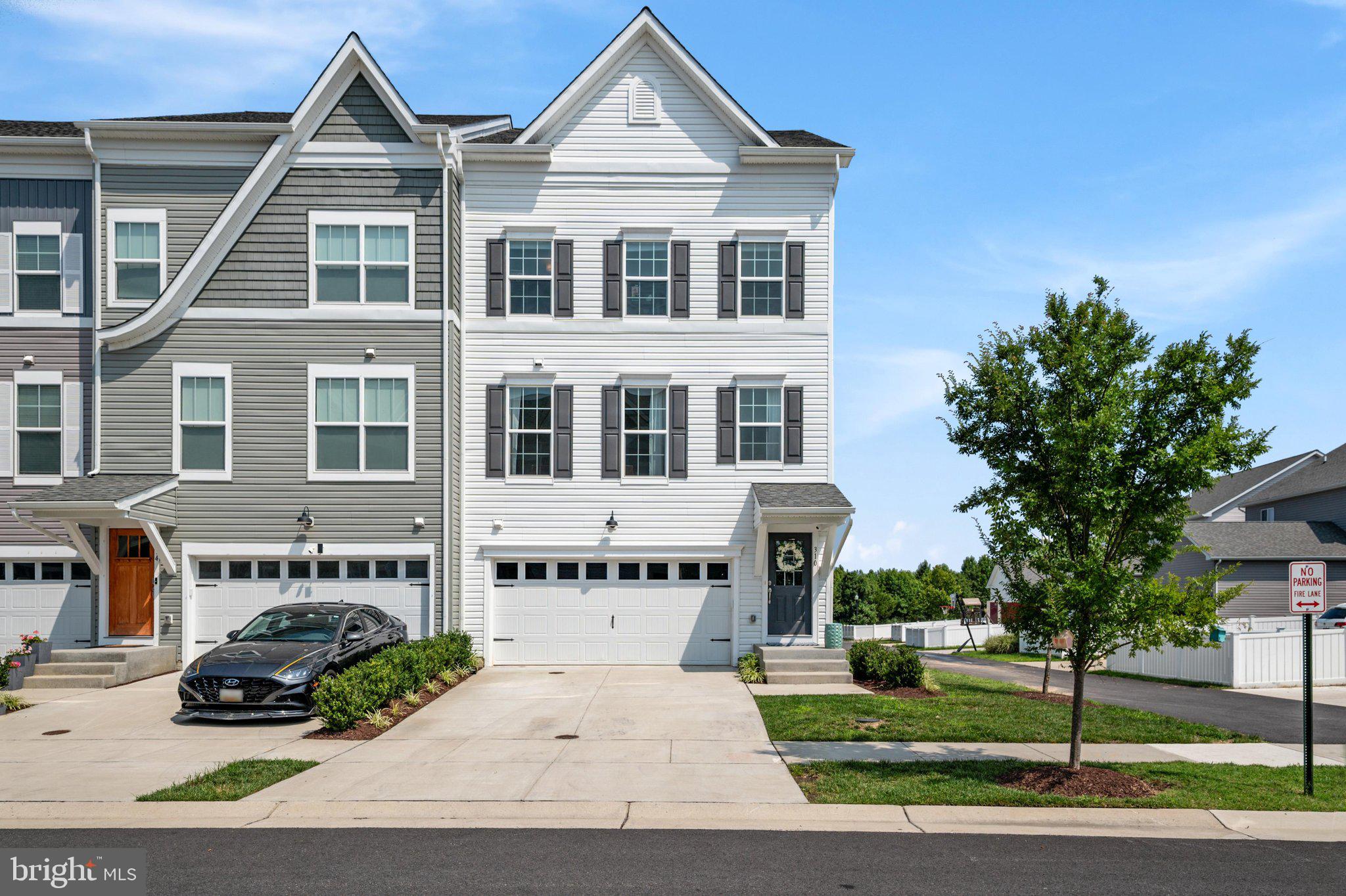 Like new and loaded with upgrades, this stunning end-unit Baldwin townhome is just three years young and offers the perfect blend of style, space, and convenience. Featuring 4 bedrooms, 4 full baths, and 1 half bath, this spacious home was thoughtfully designed for modern living. The heart of the home is the bright white gourmet kitchen complete with quartz countertops, abundant cabinetry, a large center island, and an expanded kitchen/dining bump-out that creates an open and inviting space for entertaining. The adjoining living areas boasts a shiplap focal wall with fireplace and is  filled with natural light thanks to the premium end-unit location. Retreat to the luxurious owner's suite with a private bath, while additional bedrooms and baths provide flexibility for family, guests, or a home office.  Take outdoor living to the next level on the incredible rooftop deck, perfect for relaxing, entertaining, or enjoying sunset views. Additional features include an attached garage, modern finishes throughout, and the peace of mind that comes with newer construction. Conveniently located in the Ellendale community that offers an outdoor pool, community center, playground, ponds and fishing pier with kayak launch. Close to shopping, dining, commuter routes, and everyday amenities, this turnkey home offers low-maintenance living without sacrificing space or style.