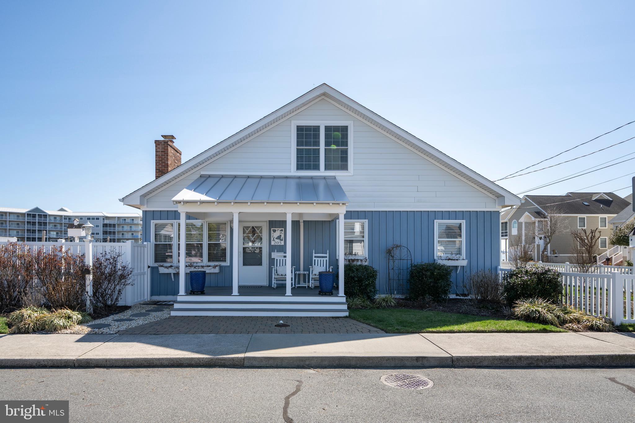 Welcome to your dream waterfront escape in the highly sought-after community of Little Salisbury! This stunning four-bedroom, three-bathroom coastal home offers the perfect blend of luxury, comfort, and outdoor adventure. Just one block from the beach, this property is ideal for those who love both the ocean and the bay. Nestled along a protected "private" canal, this home is a paradise for boaters, paddleboarders, kayakers and outdoor enthusiasts. Step outside to your expansive back deck, where you can fish, crab, or simply take in the breathtaking views of the natural waters and local wildlife—watch majestic herons, eagles, and osprey glide over the bay. The newly renovated interior boasts a bright and airy open floor plan, designed for coastal living. The gorgeous brand new upstairs primary suite occupies the entire second level, offering spectacular water views and a private sanctuary to unwind. Three additional bedrooms provide ample space for guests or family. Outdoor living is at its finest here,  decks and balcony allow for entertaining , relaxing soaking in the serene coastal atmosphere.( Also, take note that the lot just diagonally is also on the market for $400K if you wanted to build another family home close by)..This home is easy access to Ocean City’s best restaurants, Ocean City Art League, tennis court,  play ground and a community boat ramp just half a block away. This is more than a home—it’s a waterfront way of life. Whether you’re looking for a full-time residence or the perfect vacation retreat, this prime coastal property won’t last long! Schedule your private tour today and start living the Ocean City waterfront beach dream!