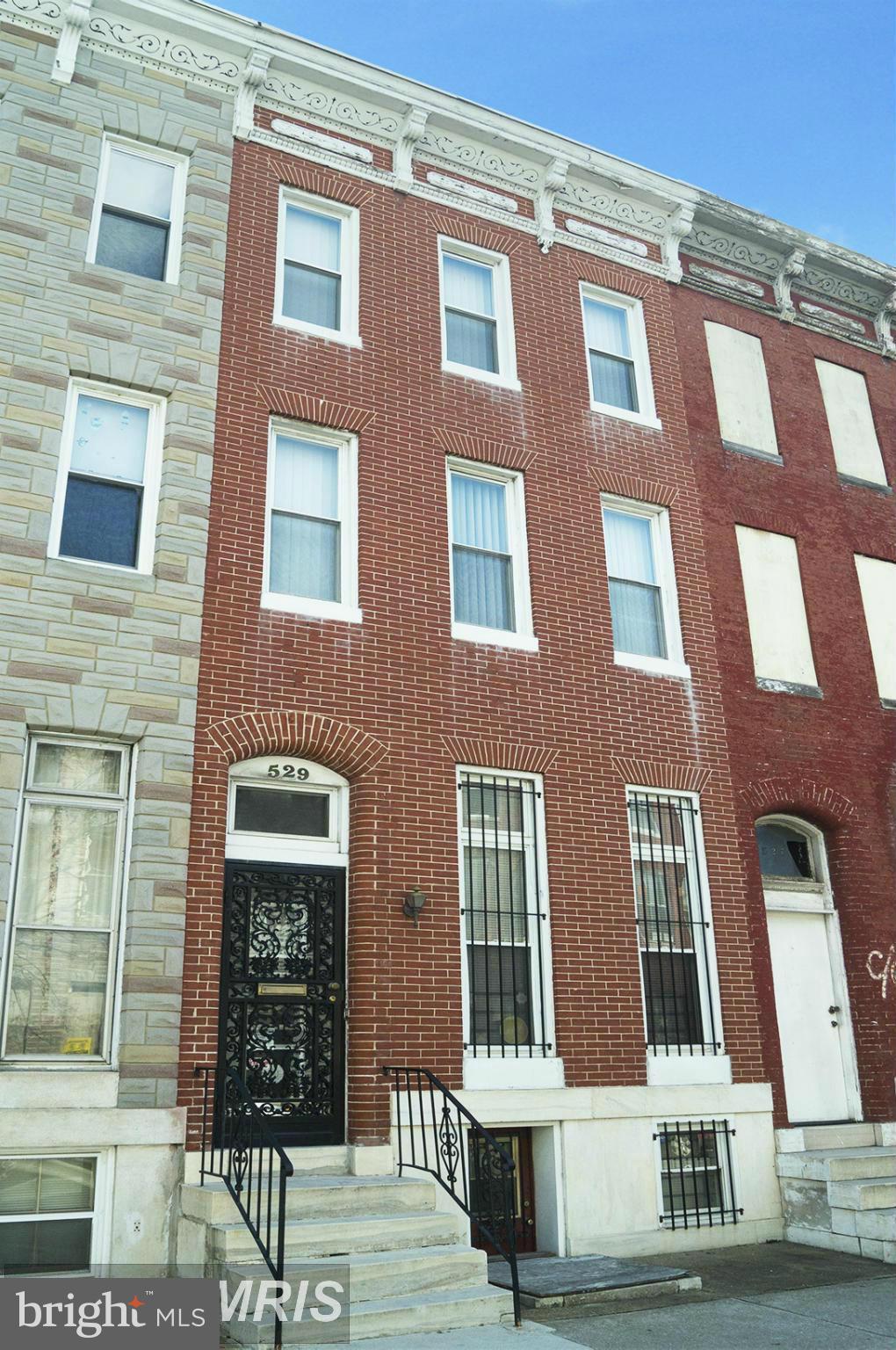 Ideal home for 1st time buyer.1st floor offers formal living & dining room (DR could double as 5th br)*This home backs to open space,3 tiered rear deck & fenced rear yard with patio off kitchen.Central air, newer roof, forced hot air, custom drapes, new bedroom carpet and more.... Steps from Marc train, minutes to downtown. Sold "as is" Home Inspections welcome for informational purposes only.